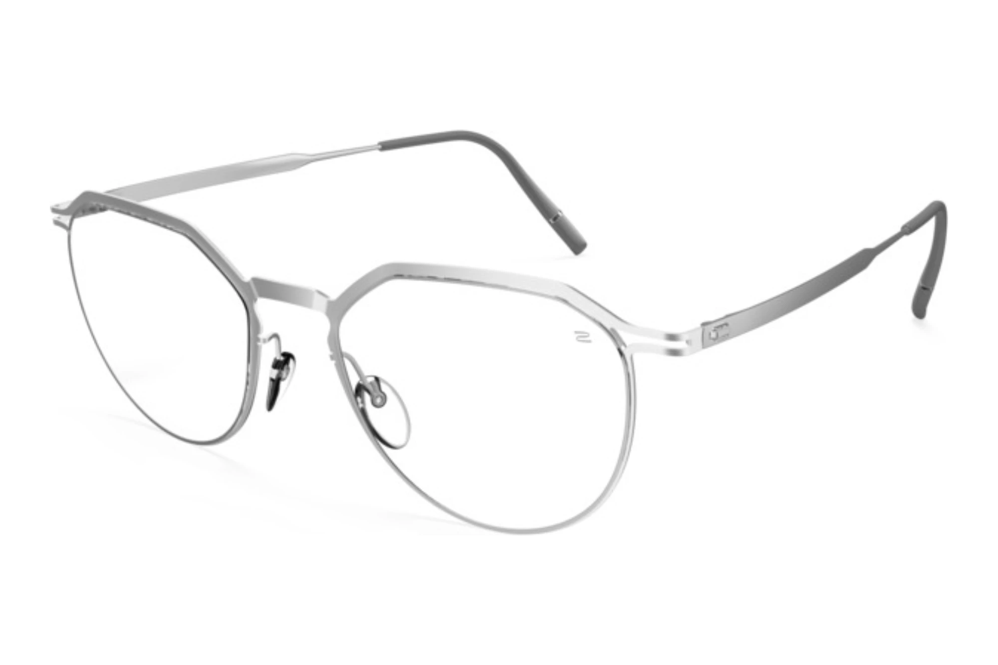 Silhouette 5596 7018 Clear Rhodium Silhouette 5596 7018 Clear Rhodium