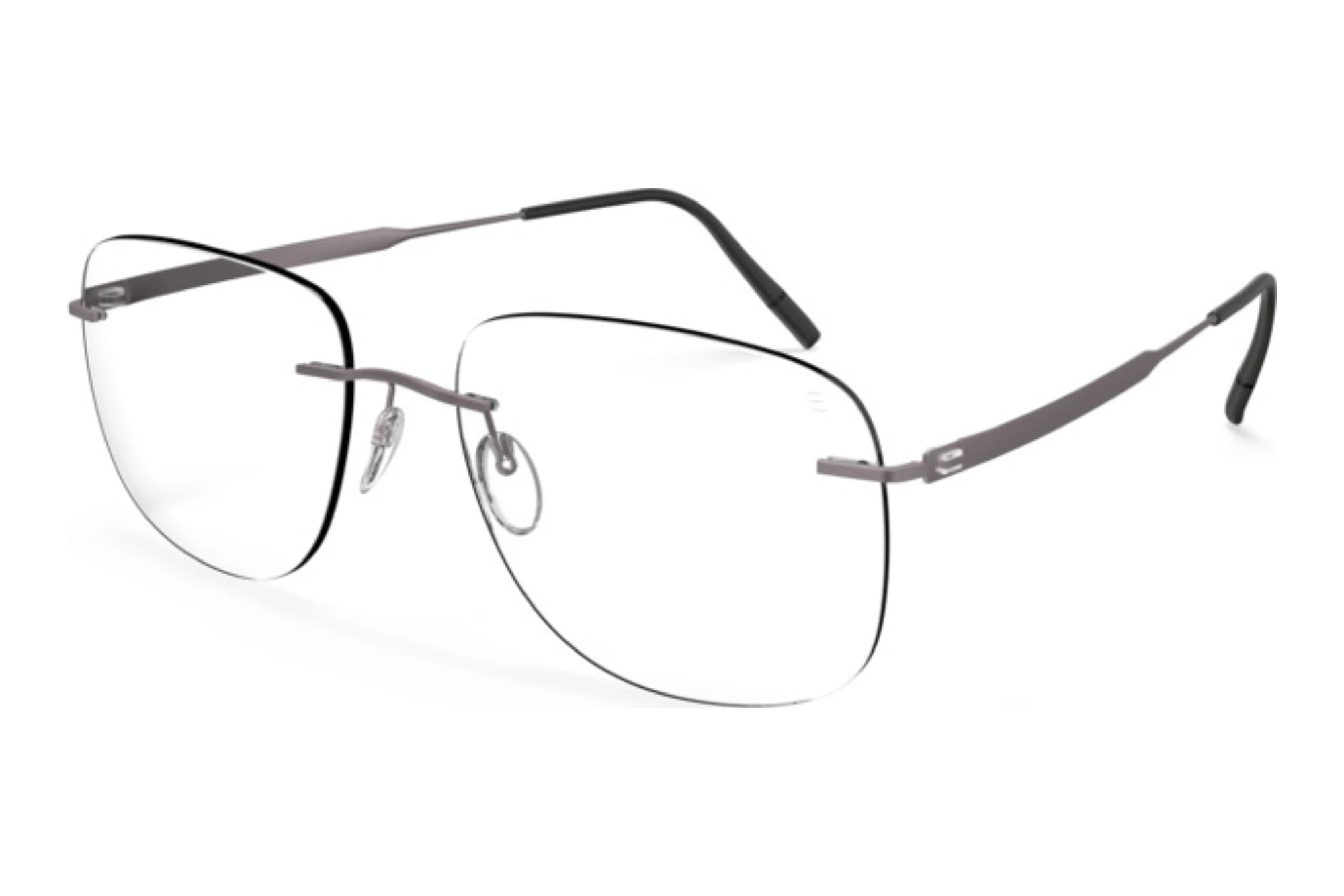 Silhouette 5603-GH 6560 Plain Ruthenium Silhouette 5603-GH 6560 Plain Ruthenium