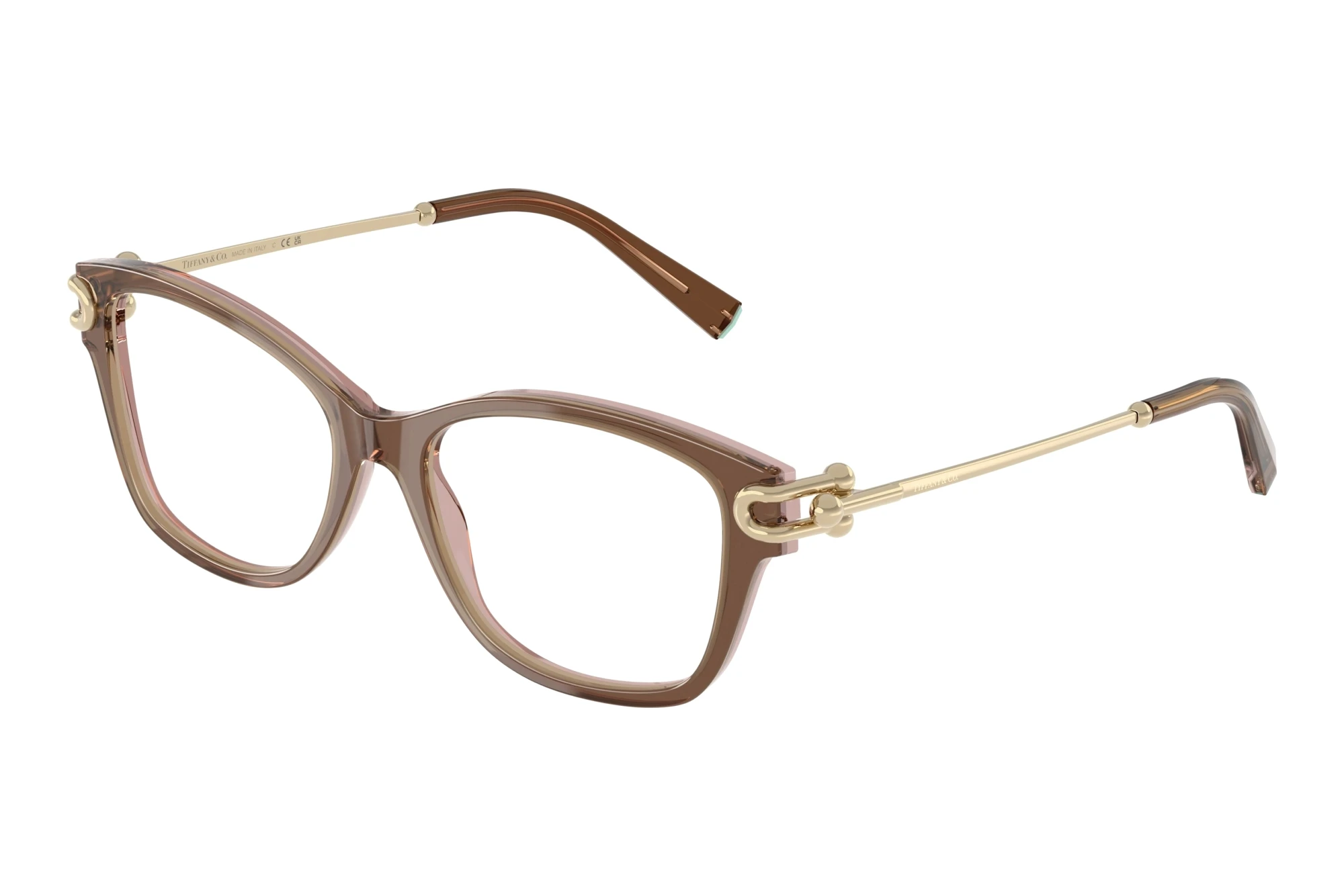 Tiffany TF2266 8255 Brown Transparent On Pink Tiffany TF2266 8255 Brown Transparent On Pink
