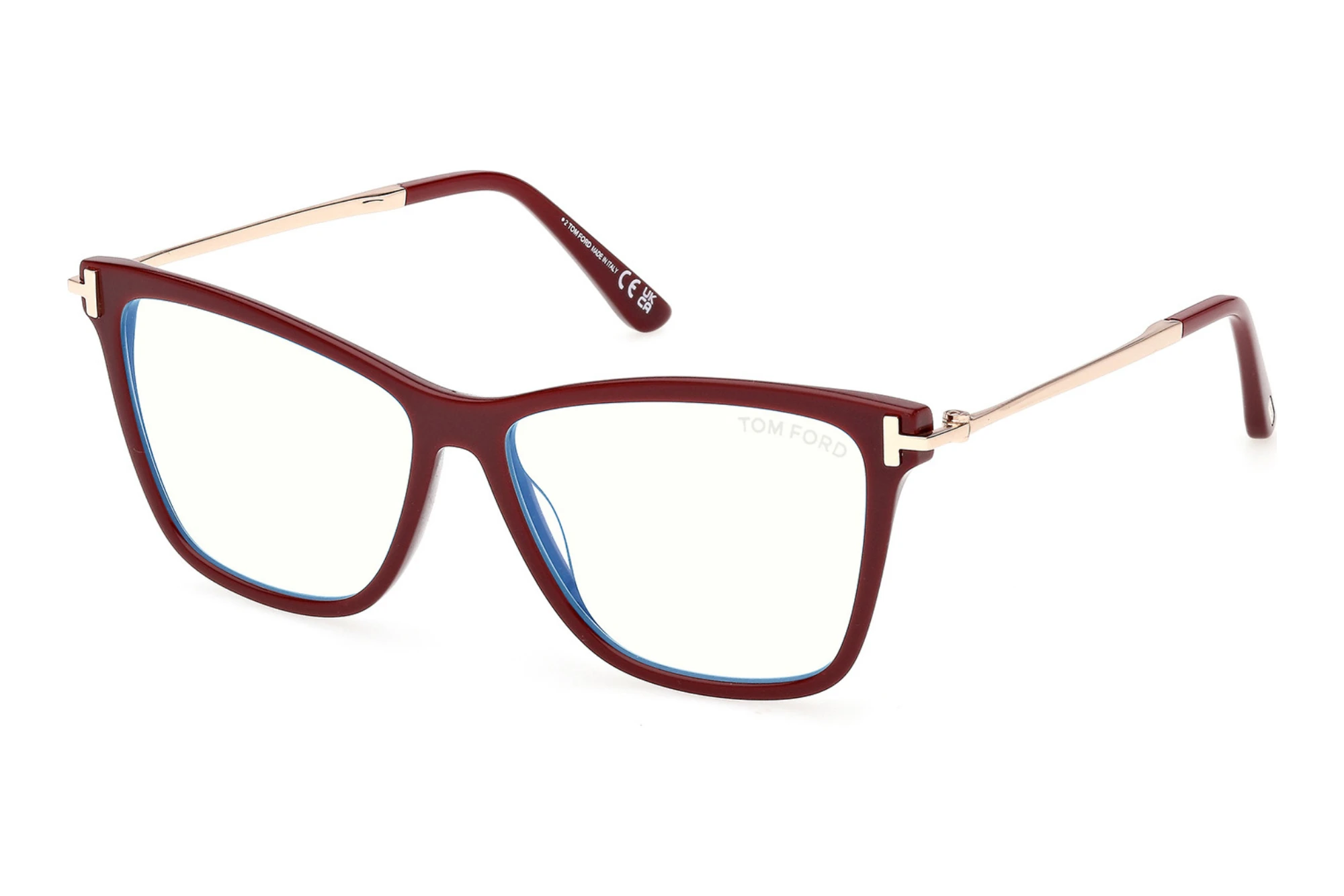 Tom Ford FT6097-B 069 Bordeaux Glänzend Tom Ford FT6097-B 069 Bordeaux Glänzend