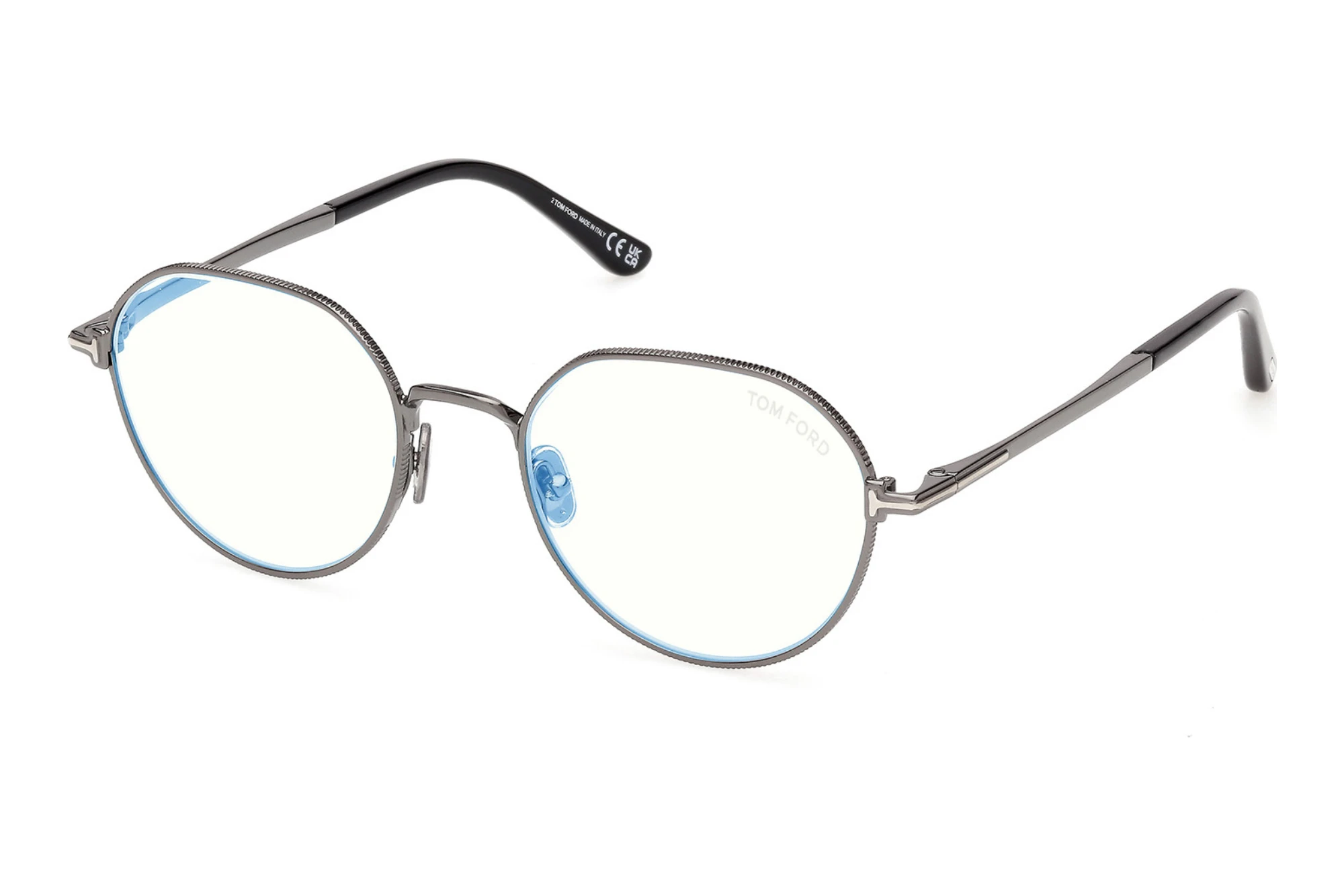Tom Ford FT6127-B 008 Glänzend Gunmetal Tom Ford FT6127-B 008 Glänzend Gunmetal