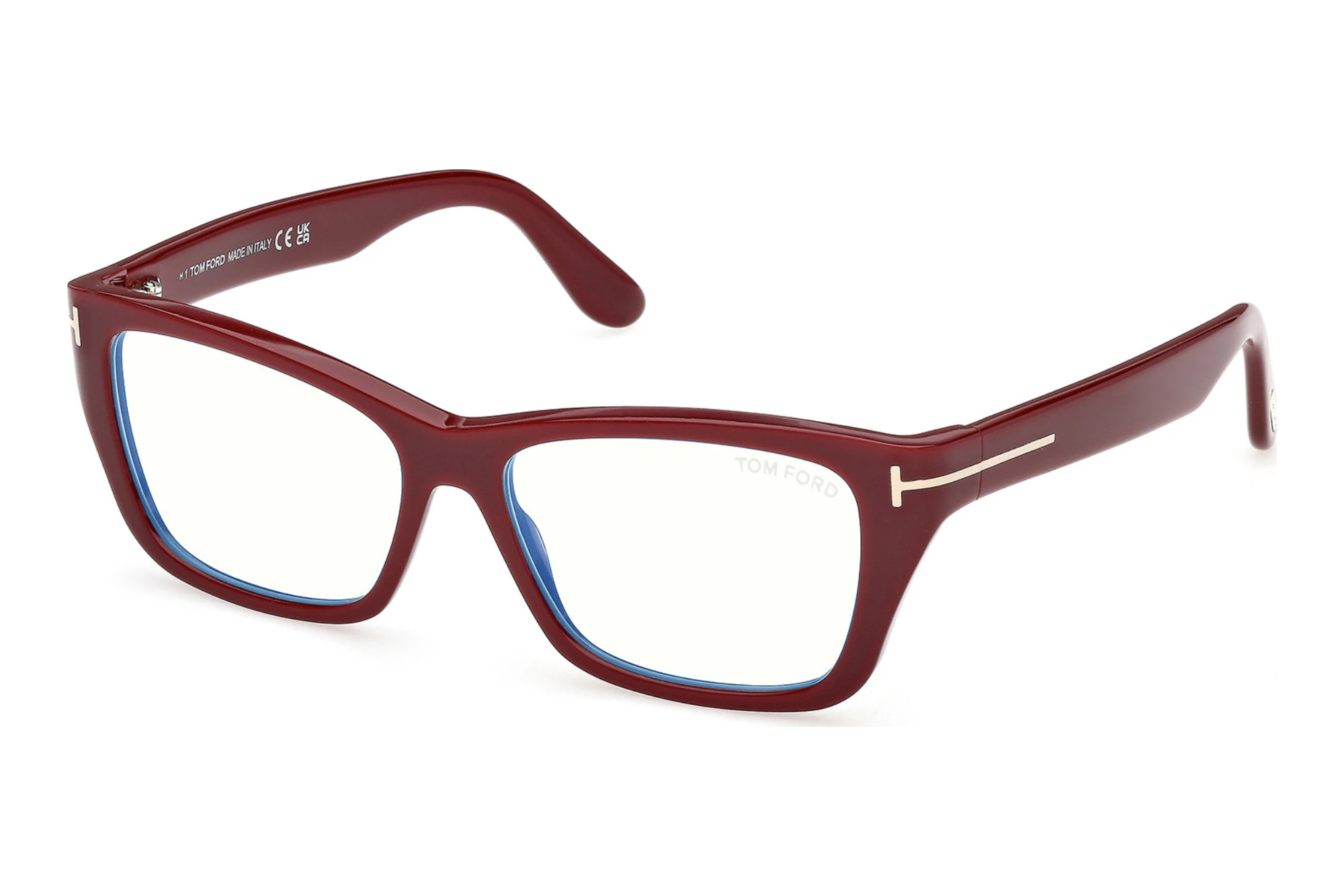 Tom Ford FT6132-B 069 Bordeaux Glänzend Tom Ford FT6132-B 069 Bordeaux Glänzend