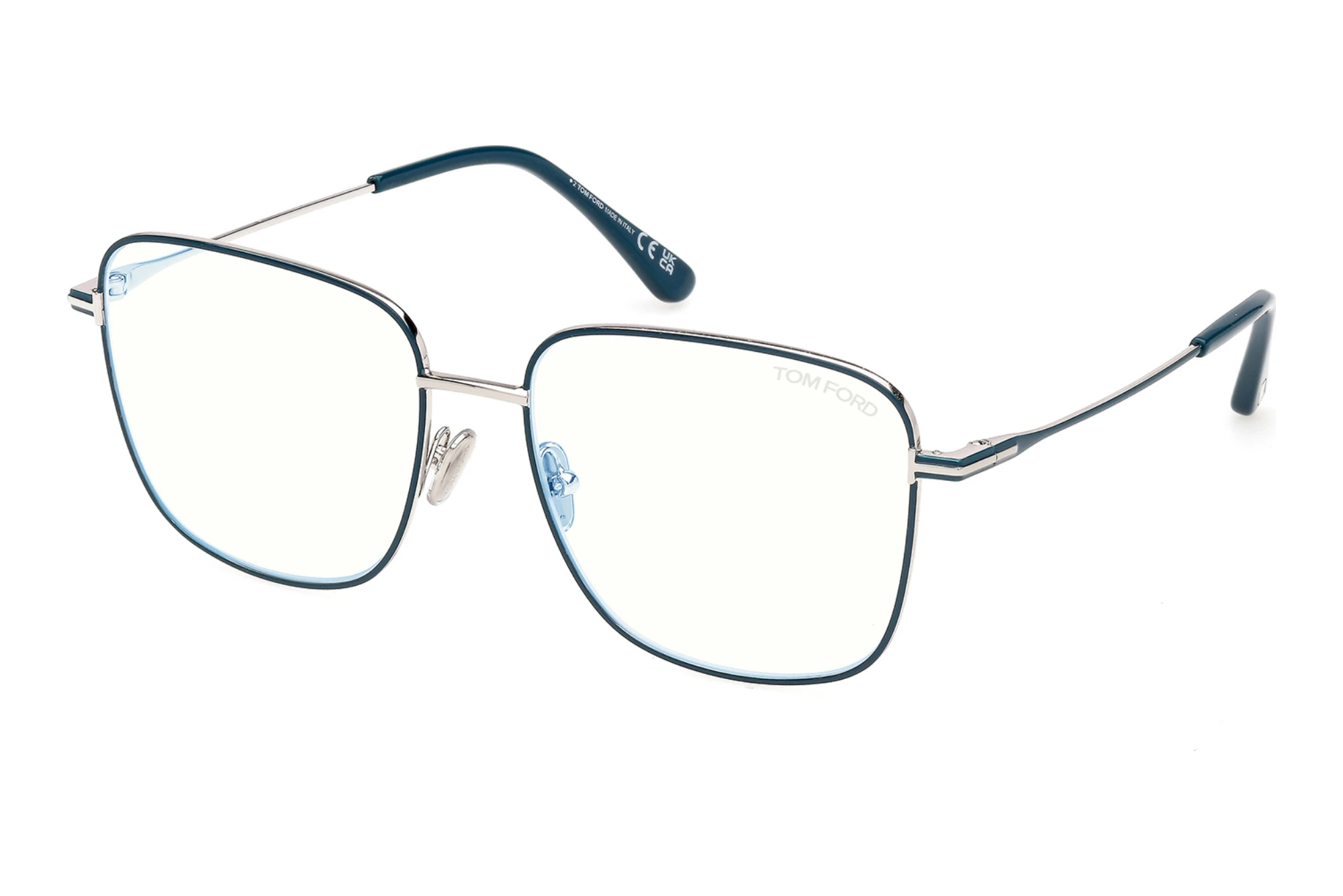 Tom Ford FT6136-B 087 Glänzend Türkis Tom Ford FT6136-B 087 Glänzend Türkis