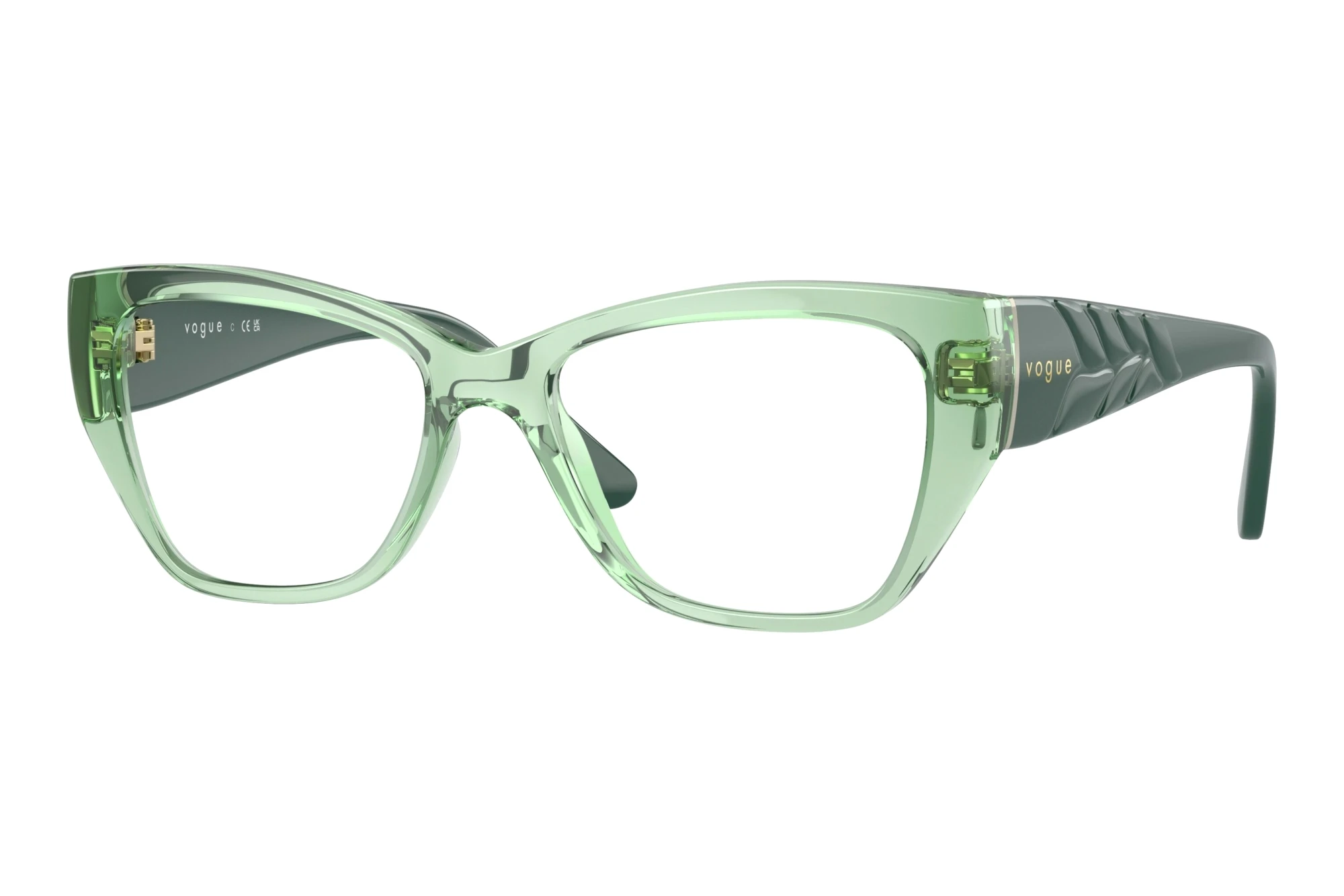 Vogue Eyewear VO5483 3043 Transparent Green Vogue Eyewear VO5483 3043 Transparent Green