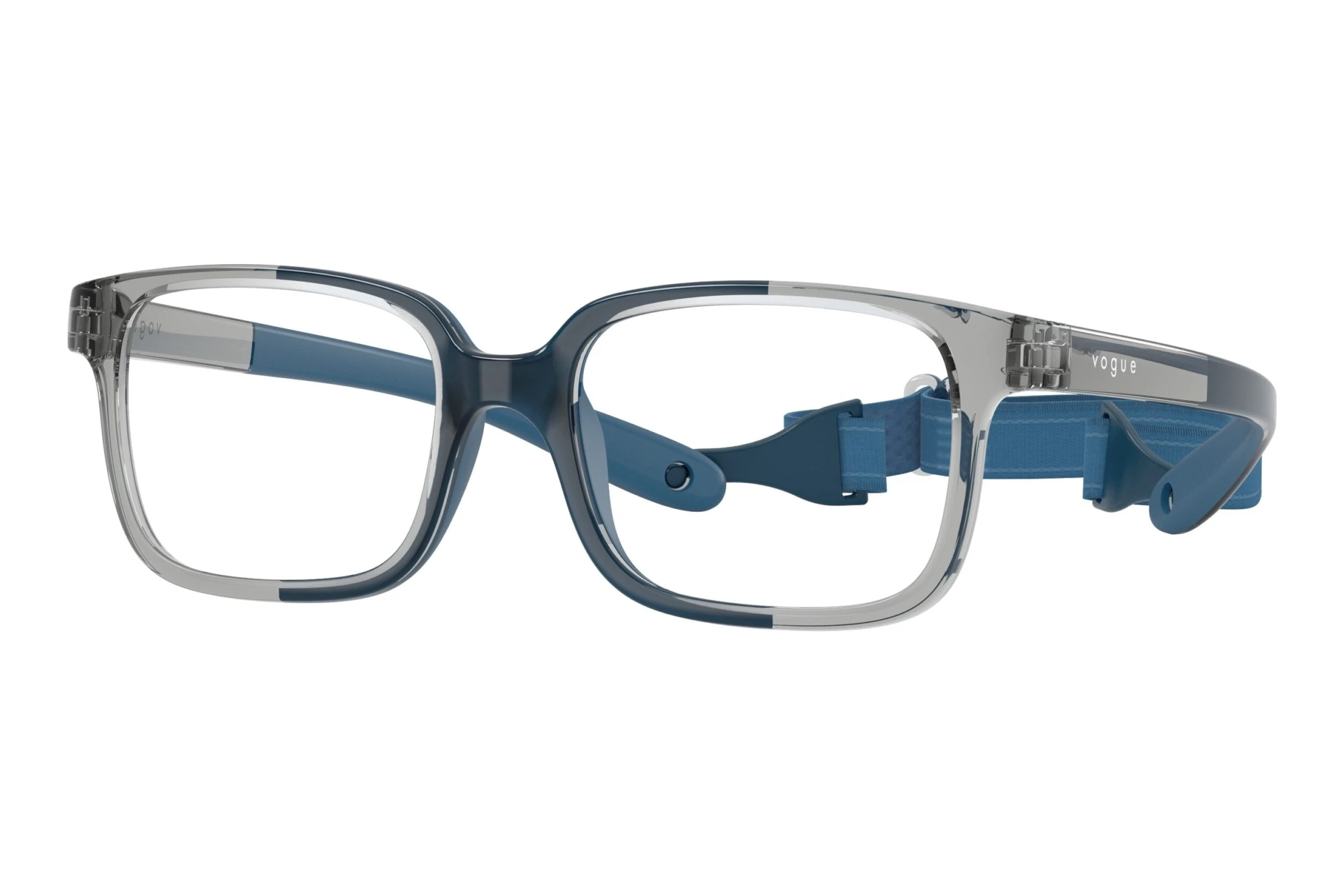 Vogue Eyewear VY2016 2283 Transparent Grey/Blue Rubber Vogue Eyewear VY2016 2283 Transparent Grey/Blue Rubber