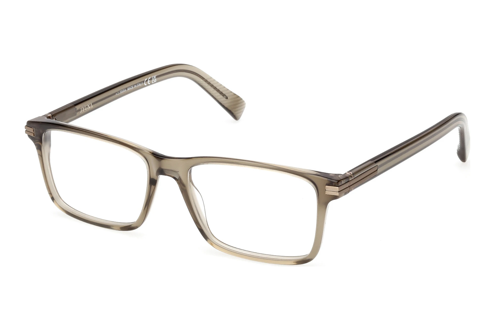 Zegna EZ5333 048 Glänzend Dunkelbraun Zegna EZ5333 048 Glänzend Dunkelbraun