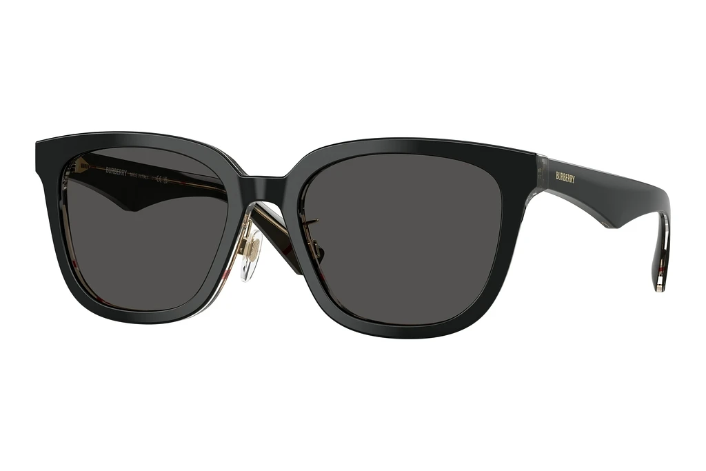 Burberry BE4446D 412187 Dark GreyTop Black On Vintage Check Burberry BE4446D 412187 Dark GreyTop Black On Vintage Check