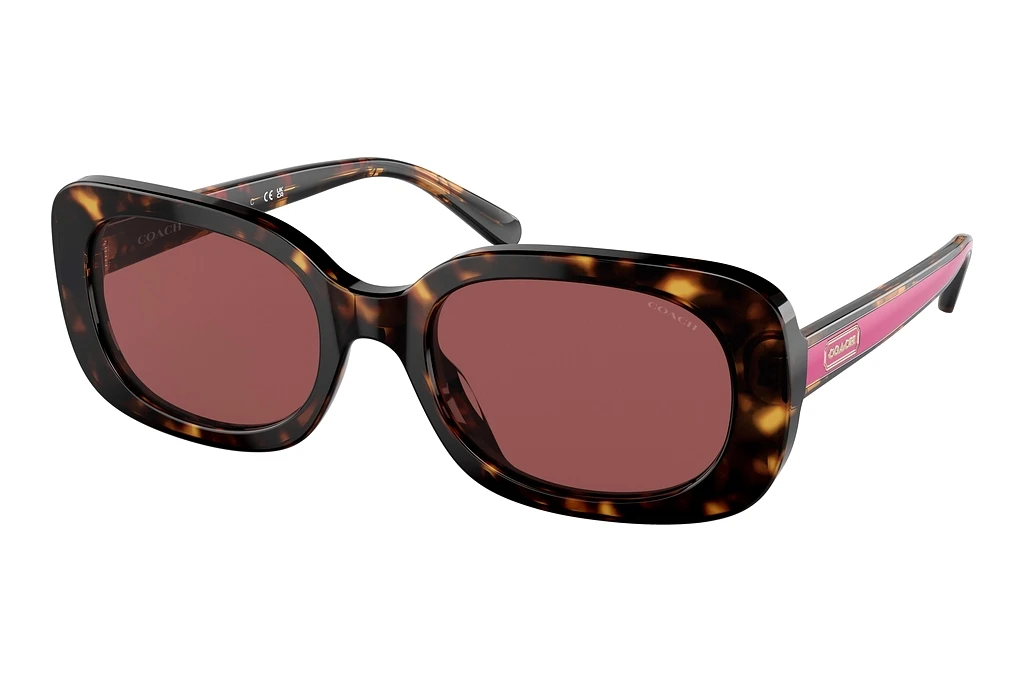 Coach HC8358U 512069 Dark Violet SolidDark Tortoise Coach HC8358U 512069 Dark Violet SolidDark Tortoise