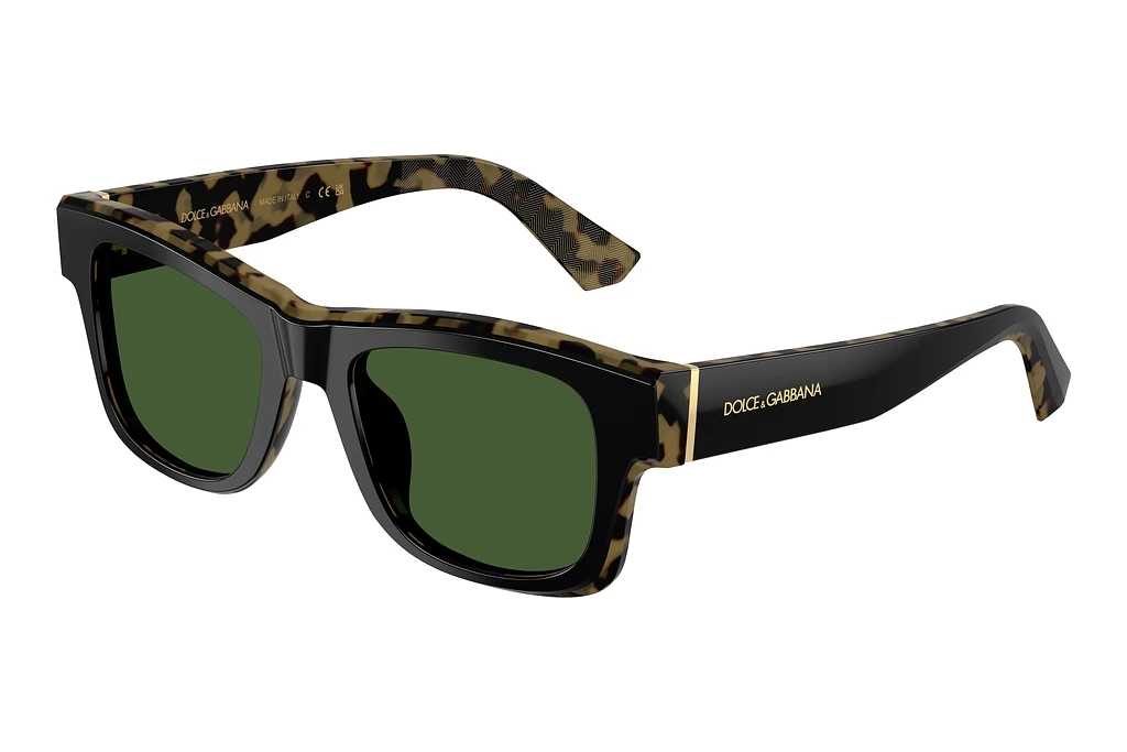 Dolce & Gabbana DG4515 340471 Dark GreenBlack On Yellow Havana Dolce & Gabbana DG4515 340471 Dark GreenBlack On Yellow Havana