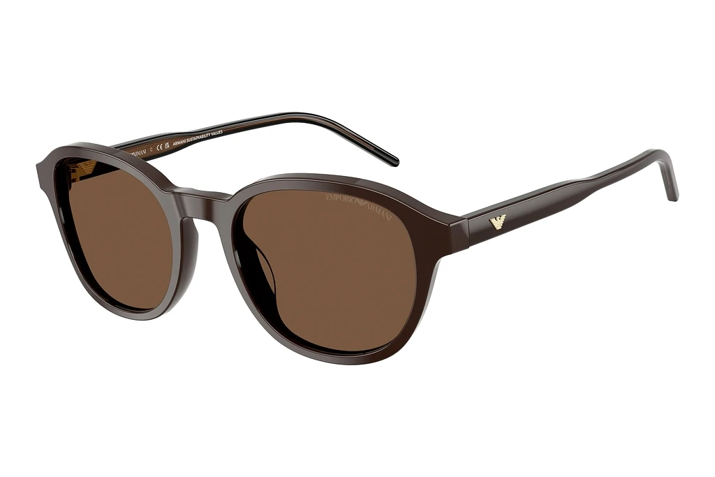 Emporio Armani EA4247U 625573 BrownShiny Brown Emporio Armani EA4247U 625573 BrownShiny Brown