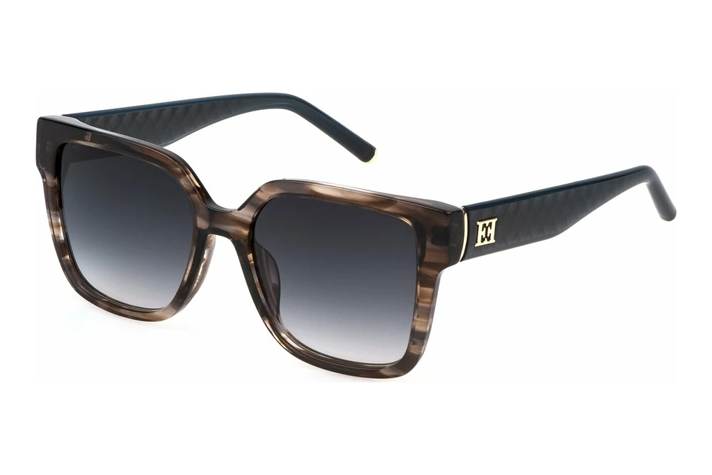 Escada SESE64 0M61 SMOKE GRADIENT SMOKESHINY STRIPED BLUE/BROWN Escada SESE64 0M61 SMOKE GRADIENT SMOKESHINY STRIPED BLUE/BROWN