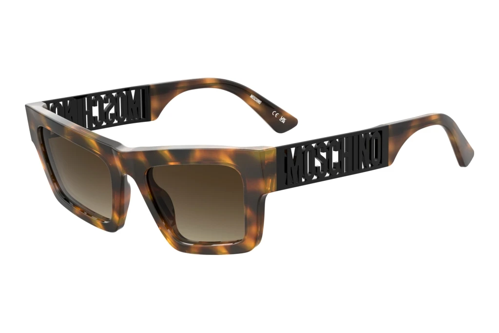 Moschino MOS171/S 086/HA BROWN SHADEDHAVANNA Moschino MOS171/S 086/HA BROWN SHADEDHAVANNA