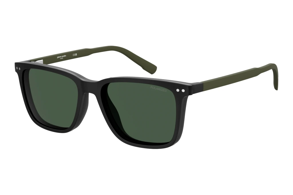 Pierre Cardin P.C. 6280/CS 3OL/UC GREEN POLARIZEDMATTE BLACK GREEN Pierre Cardin P.C. 6280/CS 3OL/UC GREEN POLARIZEDMATTE BLACK GREEN