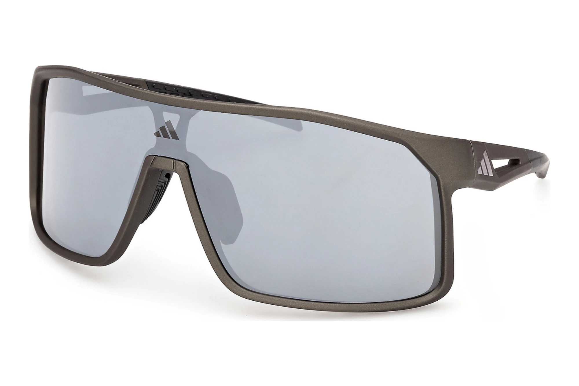 Adidas SP0124 97C grau verspiegeltMatt Dunkelgrün Adidas SP0124 97C grau verspiegeltMatt Dunkelgrün