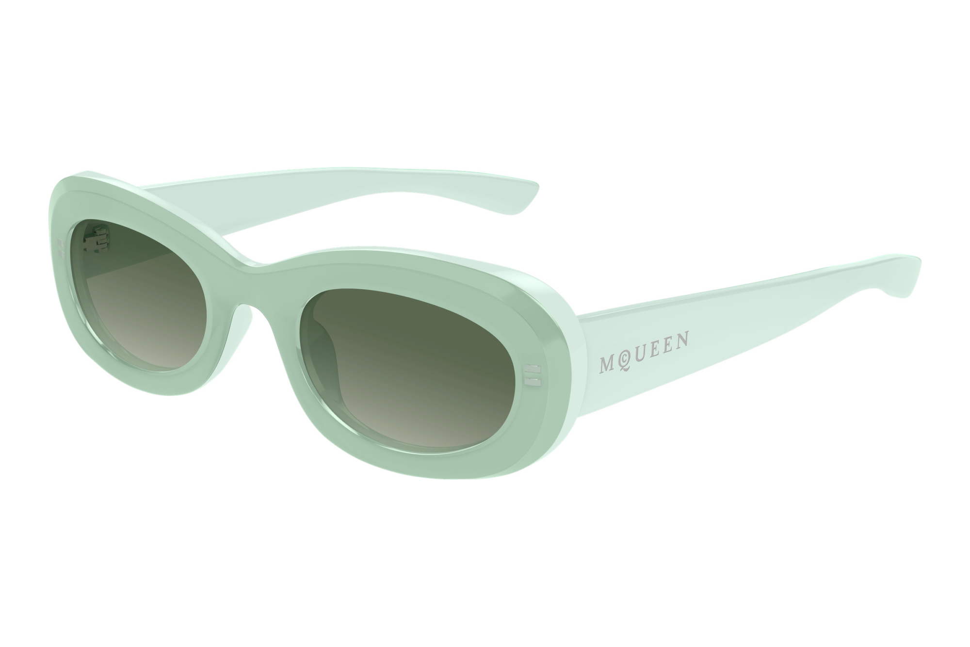 Alexander McQueen AM0527S 004 GREEN Alexander McQueen AM0527S 004 GREEN