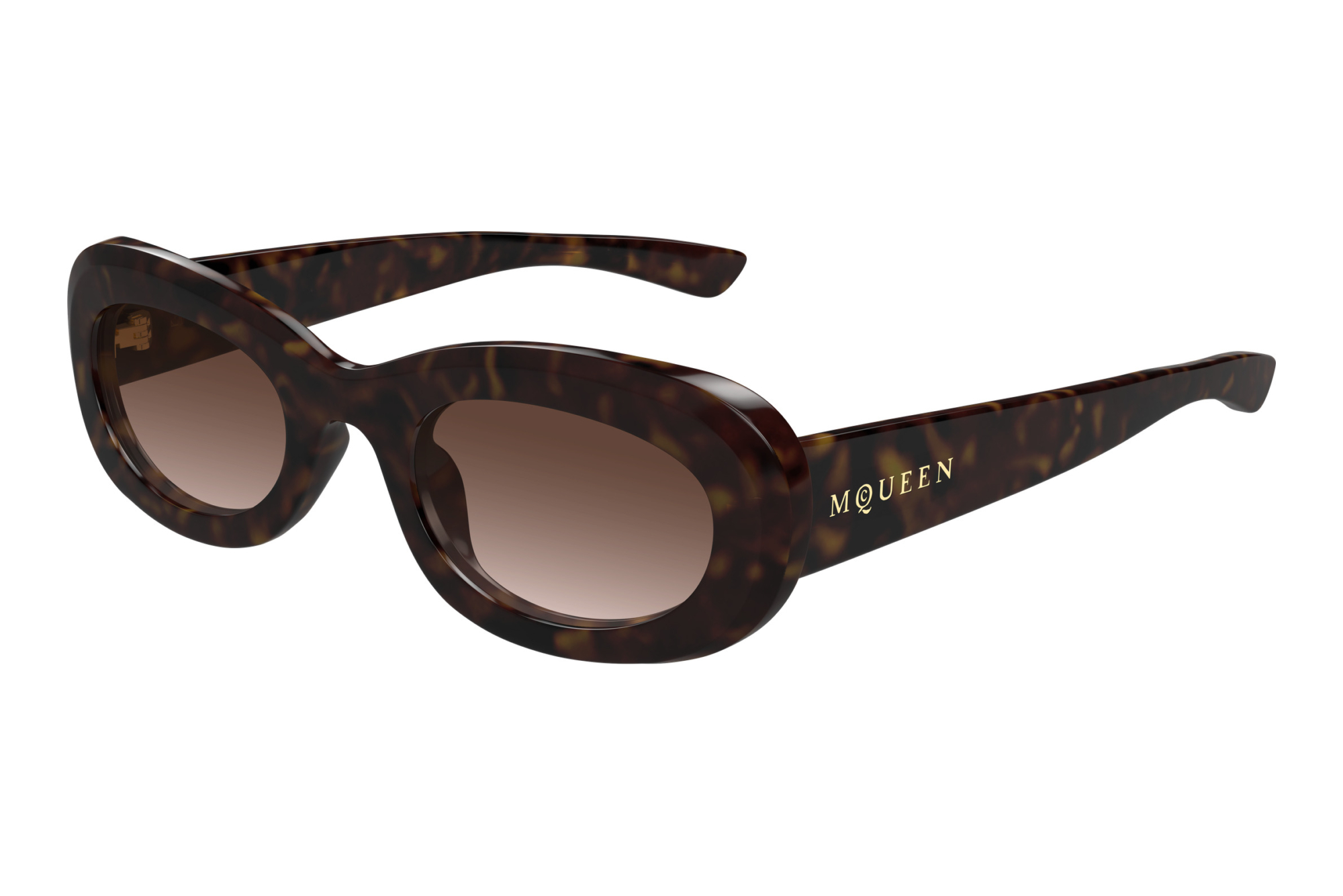 Alexander McQueen AM0527SA 002 HAVANA Alexander McQueen AM0527SA 002 HAVANA