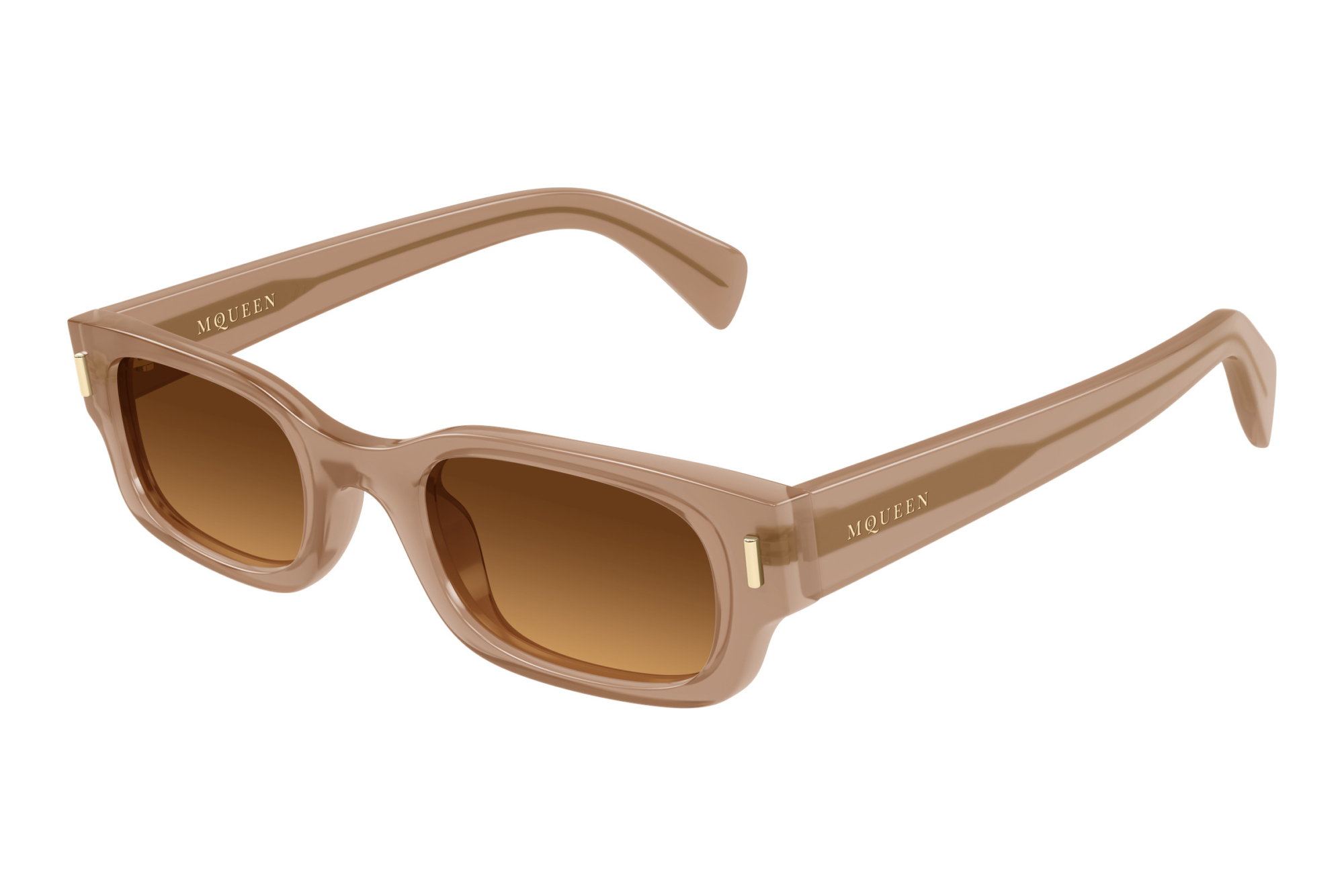 Alexander McQueen AM0549S 003 BROWN Alexander McQueen AM0549S 003 BROWN