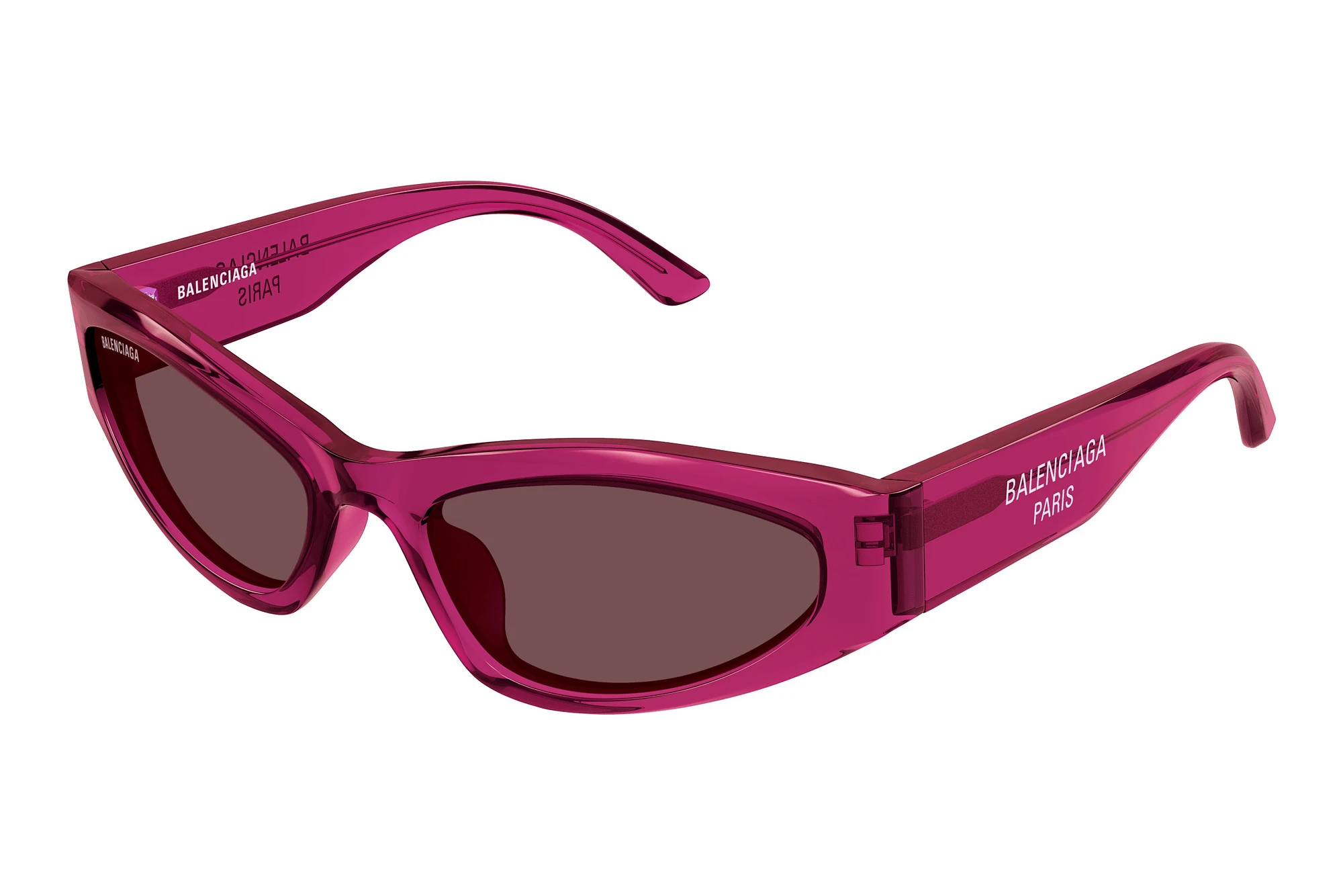 Balenciaga BB0387S 003 BURGUNDY Balenciaga BB0387S 003 BURGUNDY