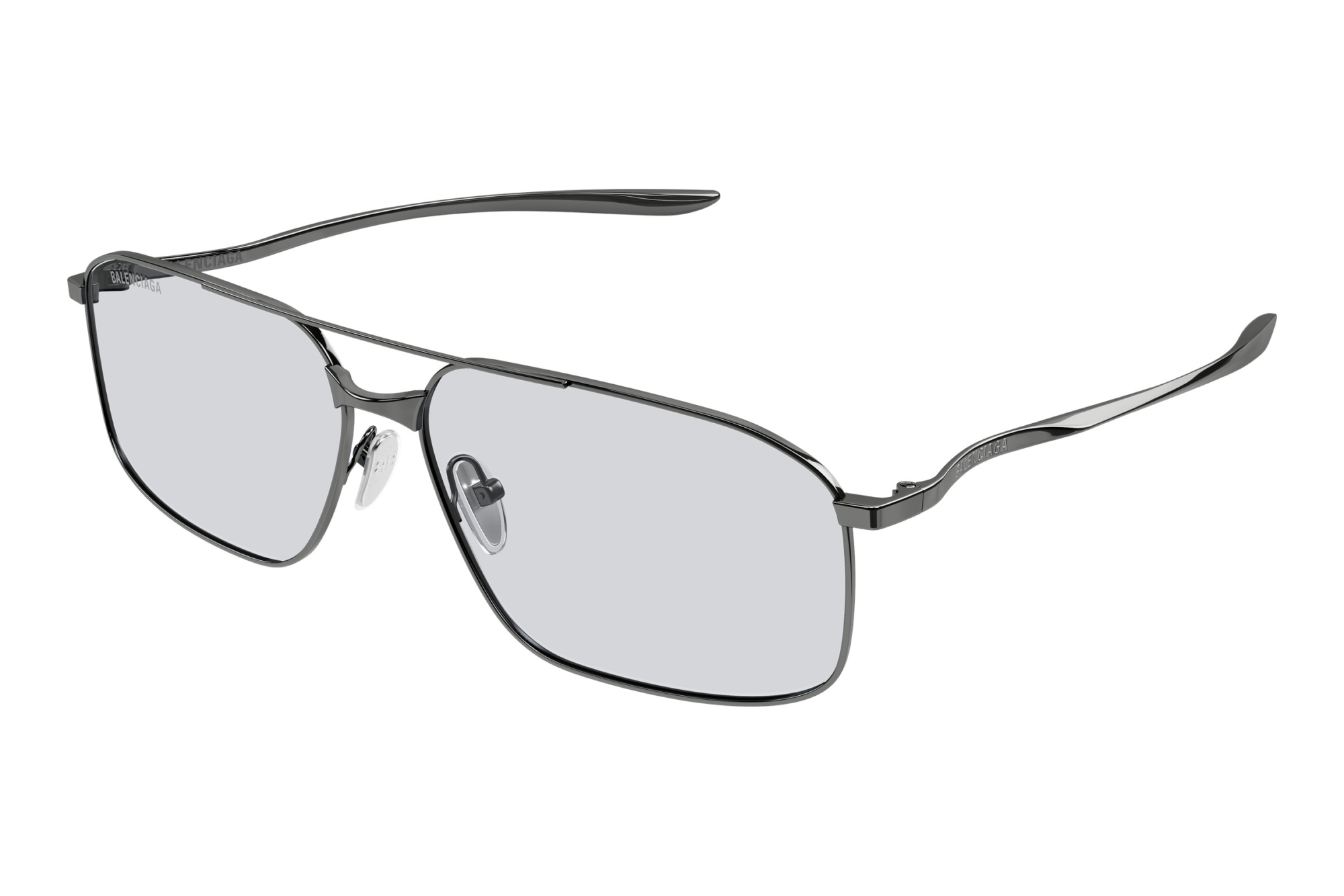 Balenciaga BB0492S 004 GUNMETAL Balenciaga BB0492S 004 GUNMETAL
