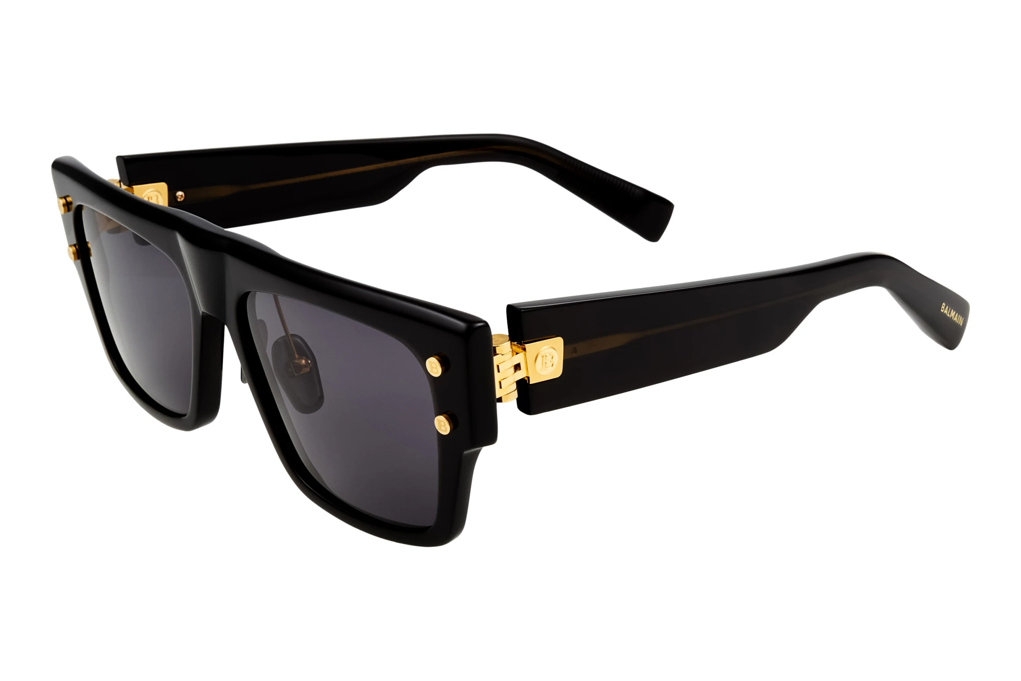 Balmain Paris BPS-116 A-AF Dark Grey - ARBlack - Gold w Balmain Paris BPS-116 A-AF Dark Grey - ARBlack - Gold w