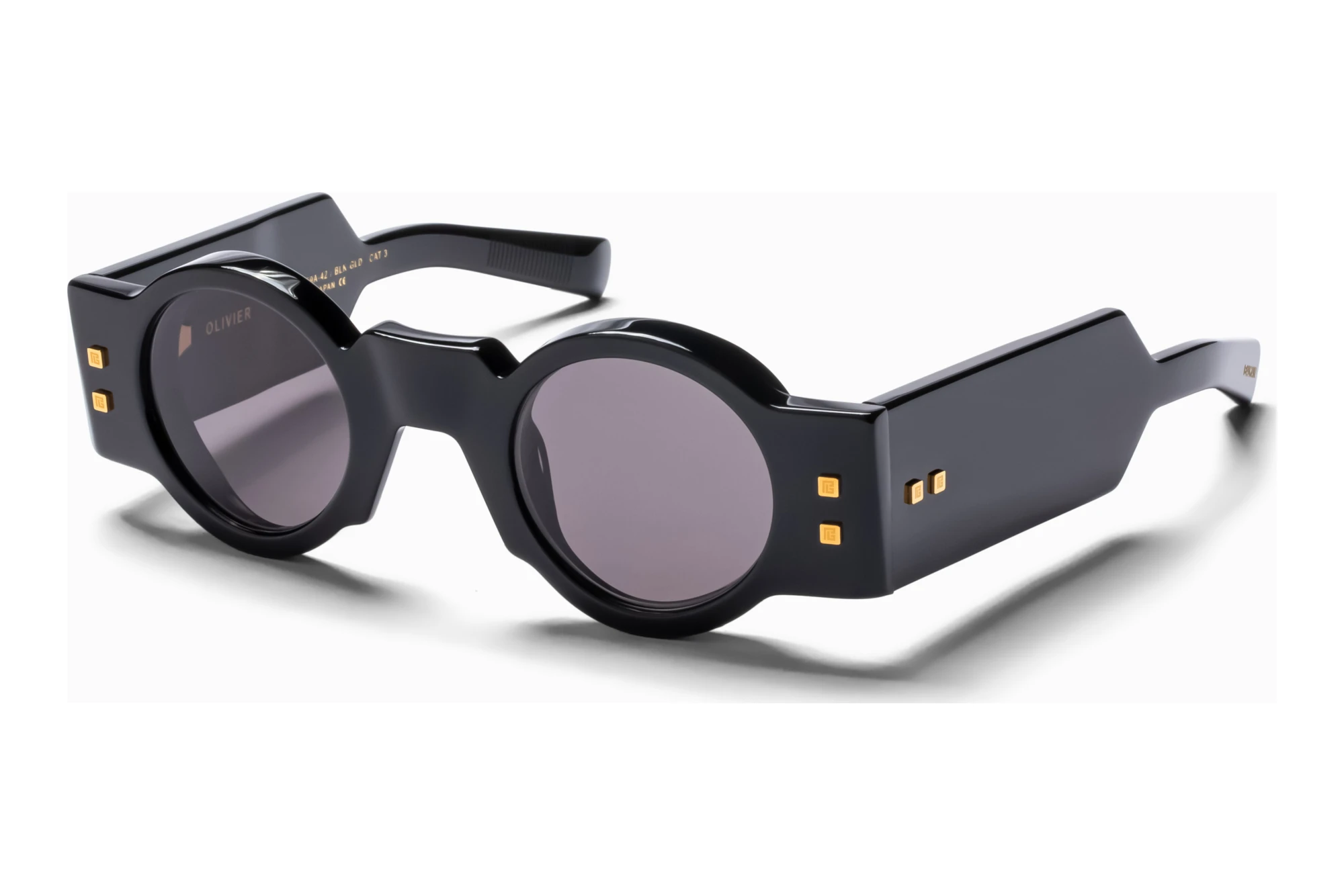 Balmain Paris BPS-159 A Dark Grey - ARBlack - Gold w Balmain Paris BPS-159 A Dark Grey - ARBlack - Gold w