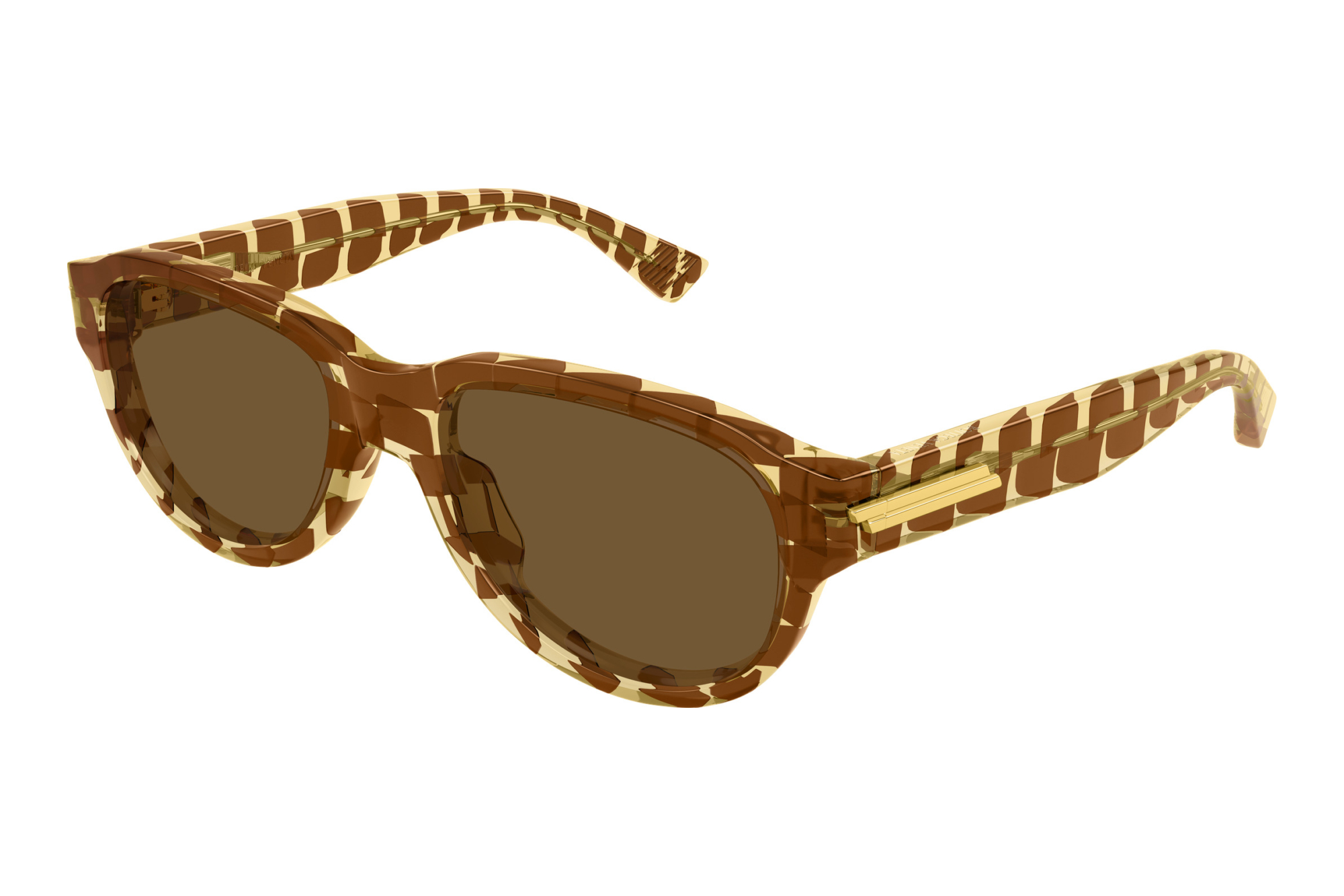 Bottega Veneta BV1410S 004 BROWN Bottega Veneta BV1410S 004 BROWN