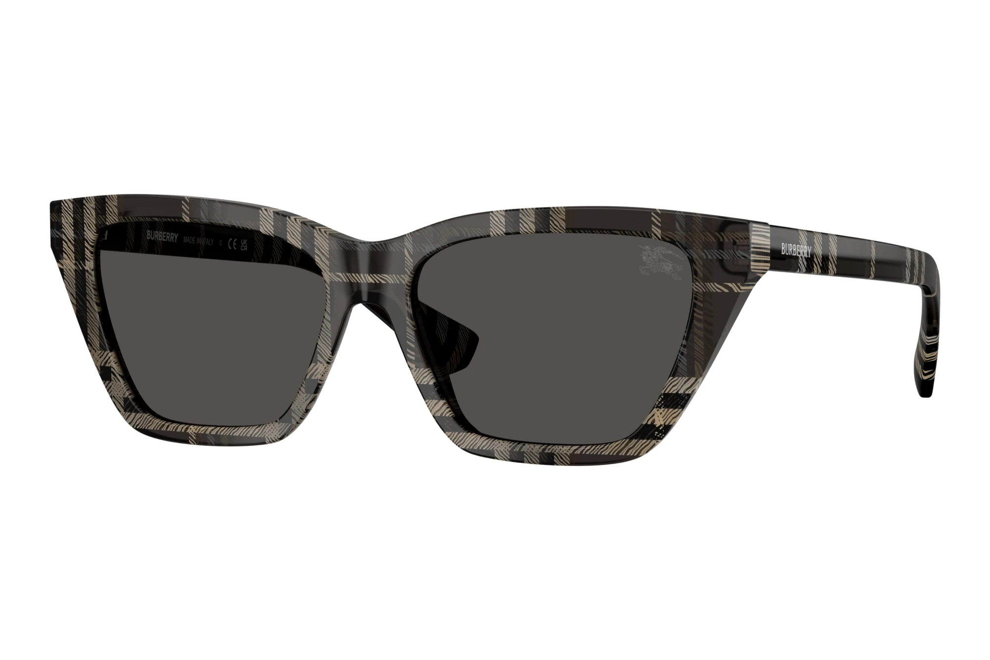 Burberry BE4468 419987 Dark GreyGrey Check Burberry BE4468 419987 Dark GreyGrey Check