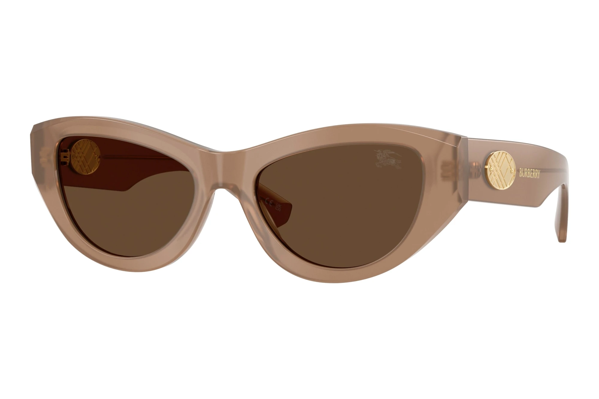 Burberry BE4502 425873 Dark BrownBeige Burberry BE4502 425873 Dark BrownBeige