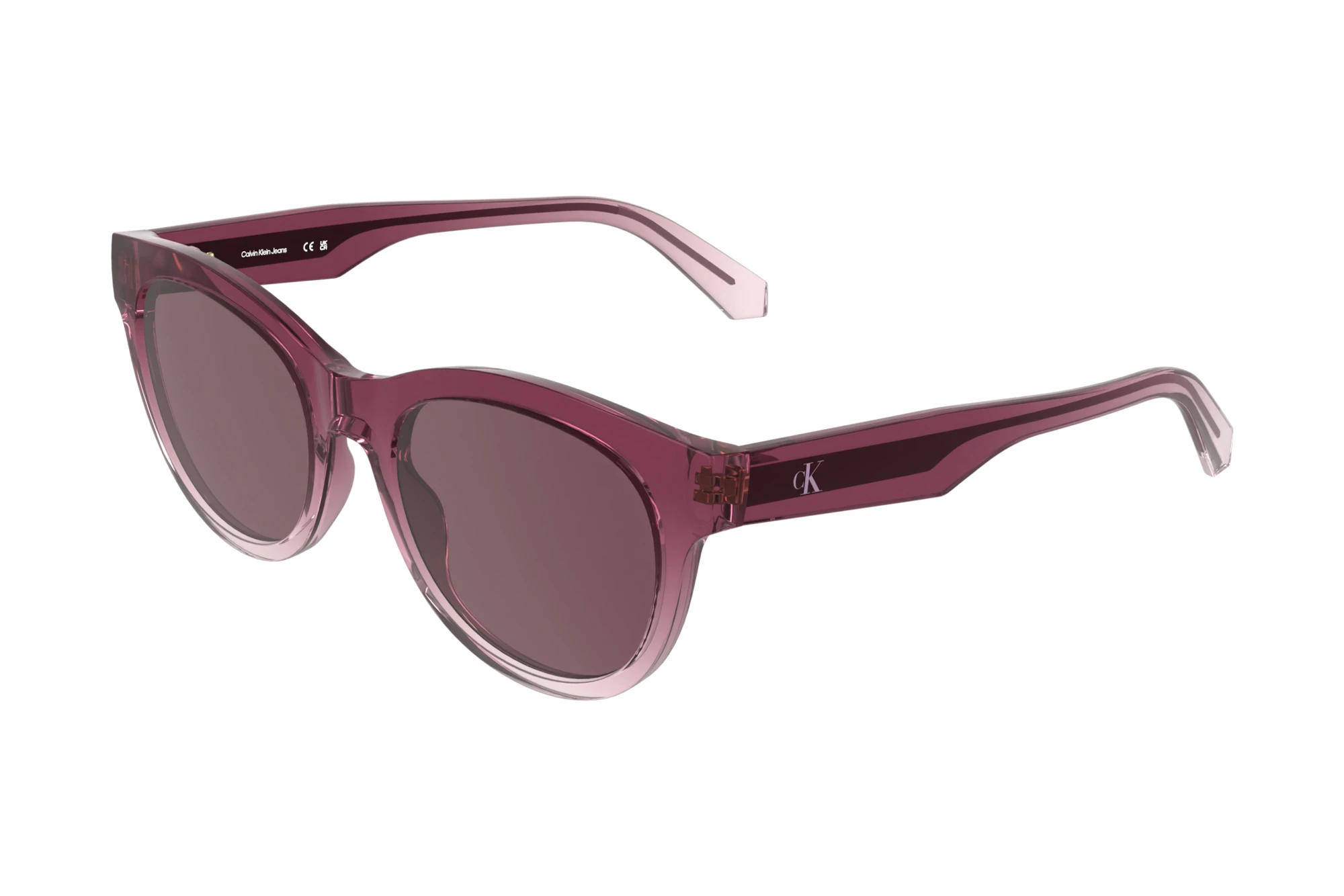 Calvin Klein CKJ26600S 606 RED TRANSPARENT GRADIENT WINE/ROSE Calvin Klein CKJ26600S 606 RED TRANSPARENT GRADIENT WINE/ROSE