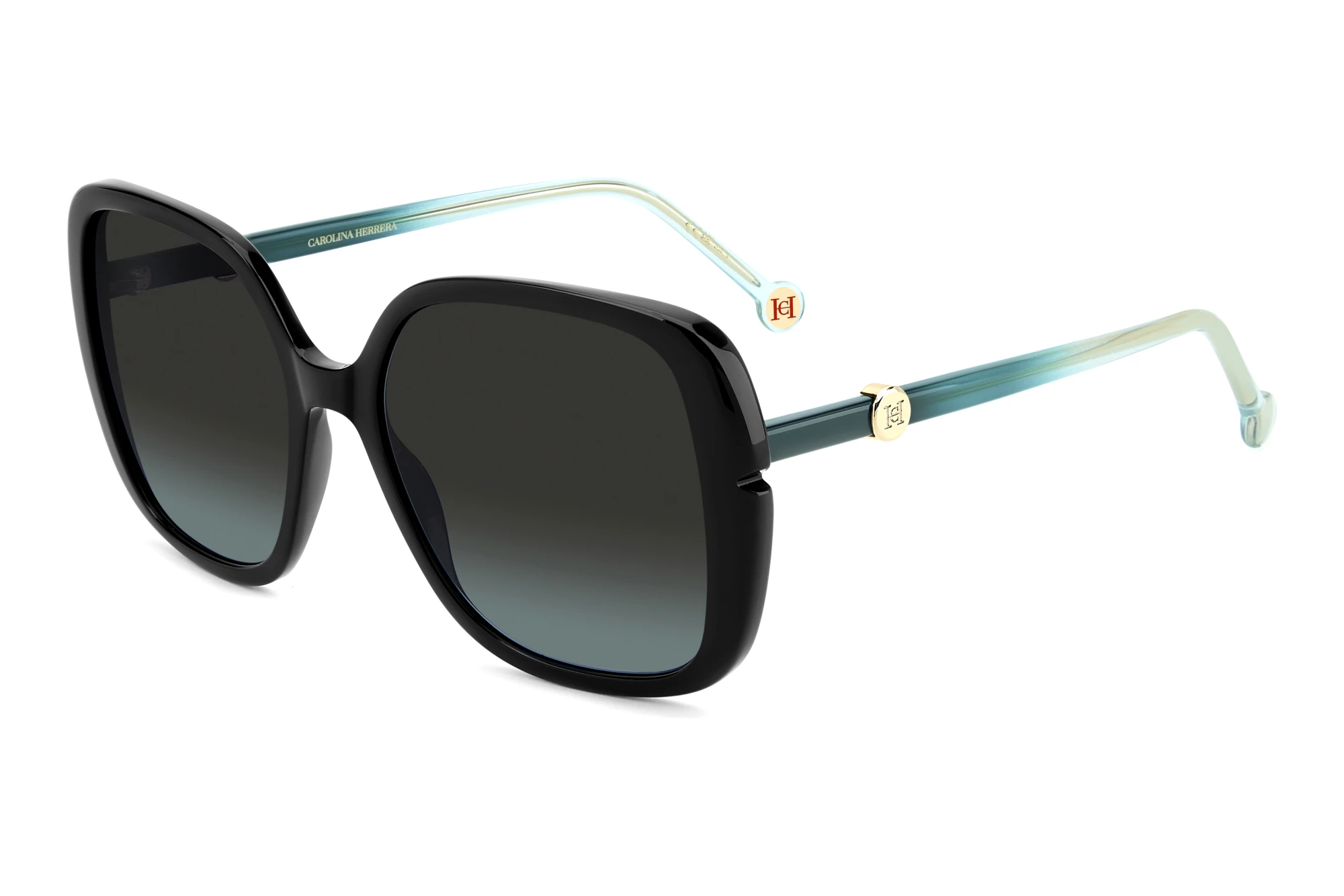 Carolina Herrera HER 0386/S YCX/I7 GREY PETROLTEAL BLACK Carolina Herrera HER 0386/S YCX/I7 GREY PETROLTEAL BLACK