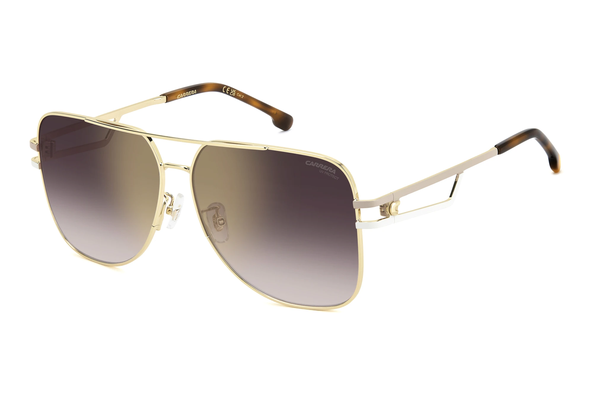 Carrera CARRERA 3100/S 24W/YK GOLD MIRROR ON BURGUNDY SHADEDGOLD BEIGE HAVANA Carrera CARRERA 3100/S 24W/YK GOLD MIRROR ON BURGUNDY SHADEDGOLD BEIGE HAVANA