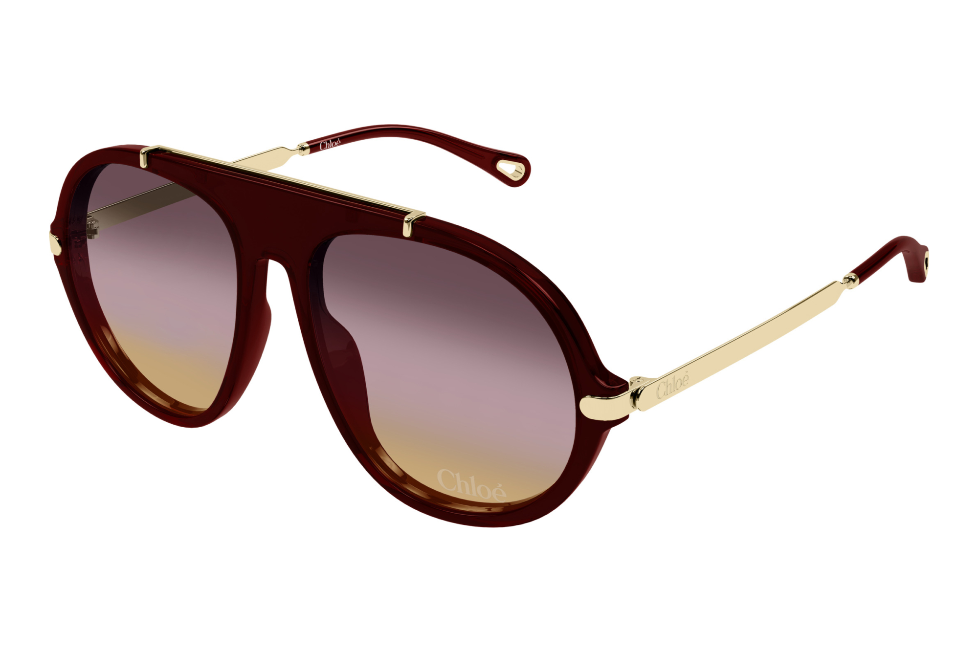 Chloé CH0357S 004 BURGUNDY Chloé CH0357S 004 BURGUNDY