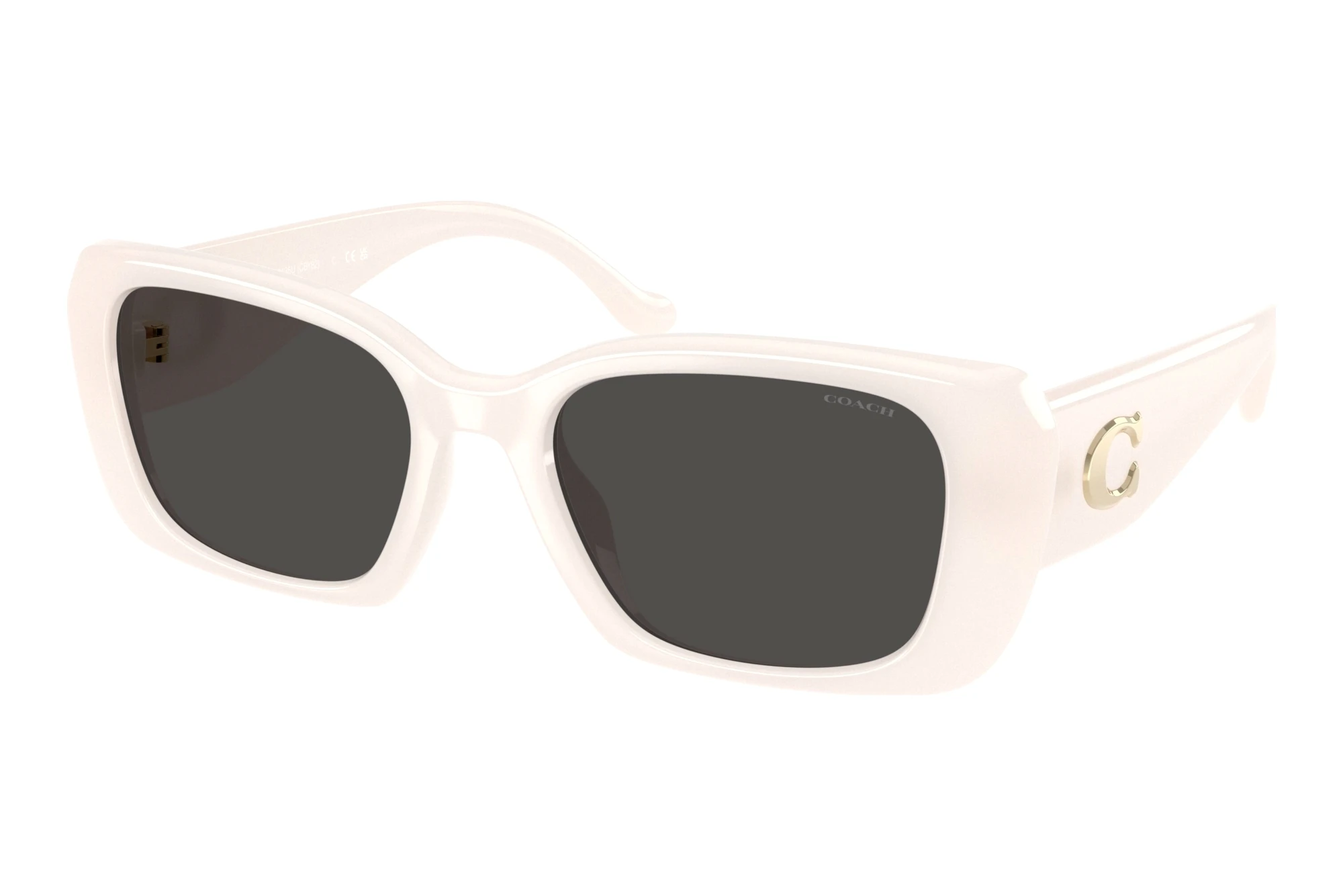 Coach HC8435U 579087 Grey SolidMilky Cloud Coach HC8435U 579087 Grey SolidMilky Cloud
