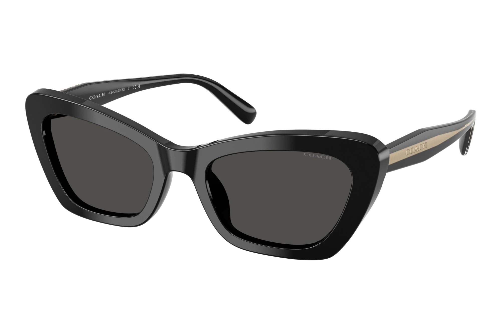 Coach HC8452U 500287 Grey SolidBlack Coach HC8452U 500287 Grey SolidBlack