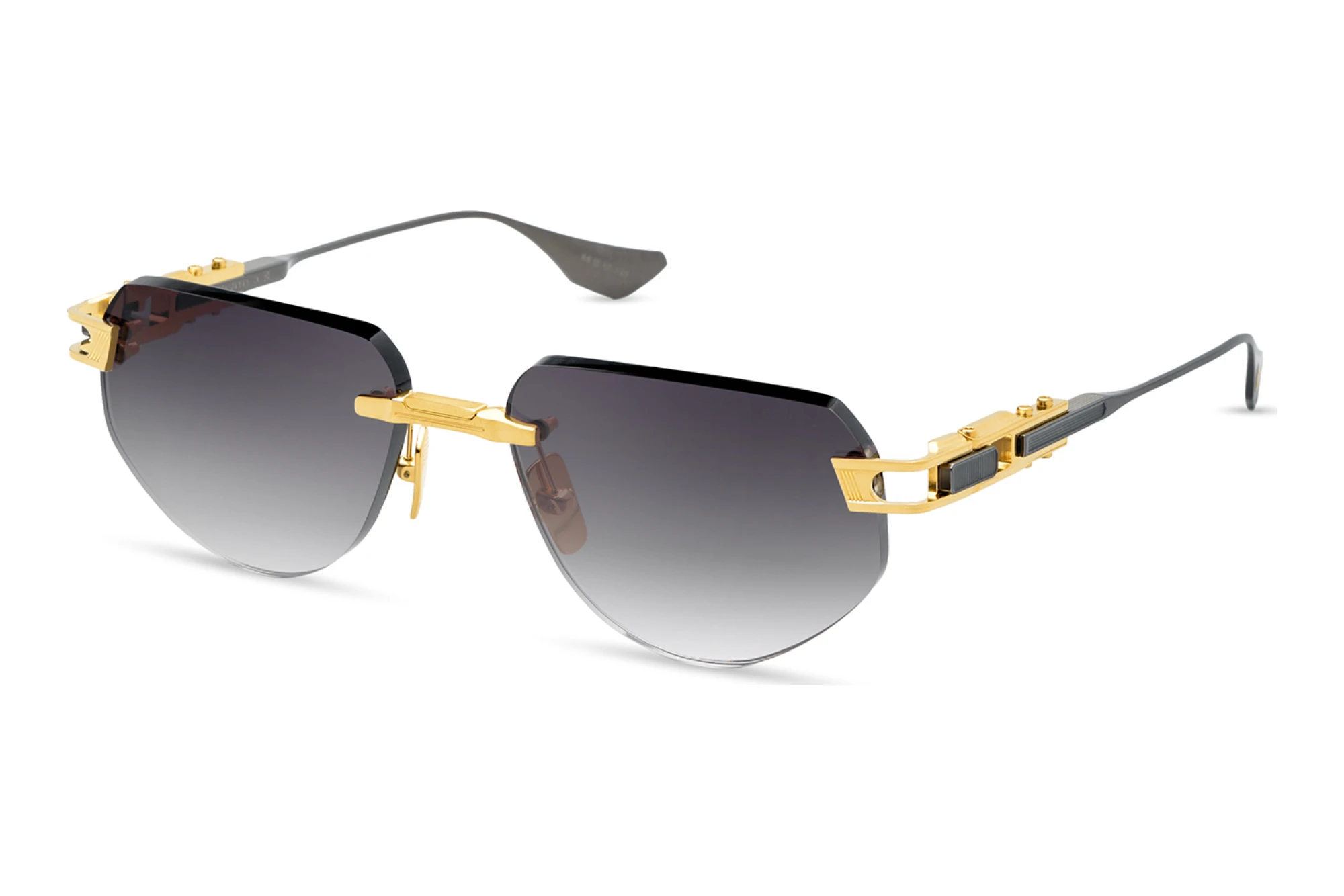 DITA DTS-164 01A DARK GREY GRADIENTYELLOW GOLD - BLACK IRON DITA DTS-164 01A DARK GREY GRADIENTYELLOW GOLD - BLACK IRON