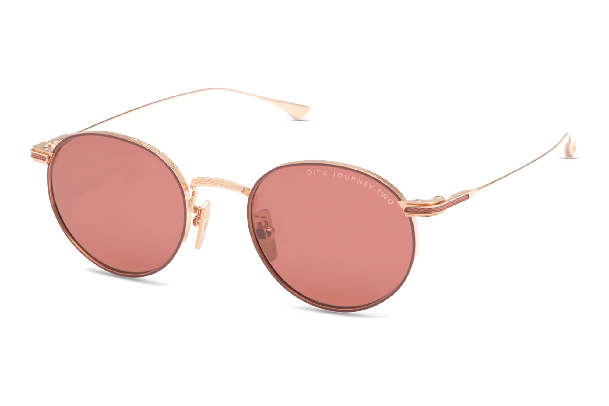 DITA DTS-168 02A DARK BURGUNDYROSE GOLD - CHERRY RED DITA DTS-168 02A DARK BURGUNDYROSE GOLD - CHERRY RED