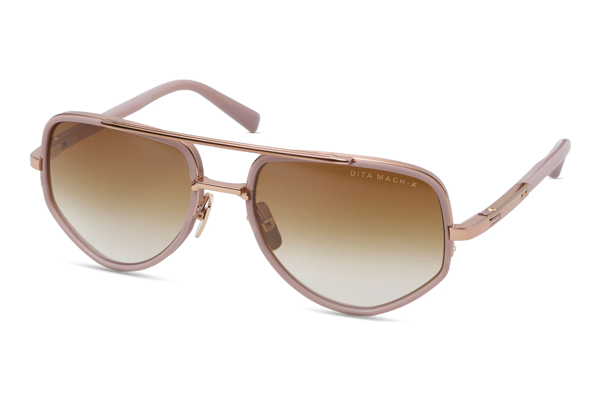 DITA DTS-463 02A BROWN TO CLEAR GRADIENTTWILIGHT MAUVE - ROSE GOLD DITA DTS-463 02A BROWN TO CLEAR GRADIENTTWILIGHT MAUVE - ROSE GOLD