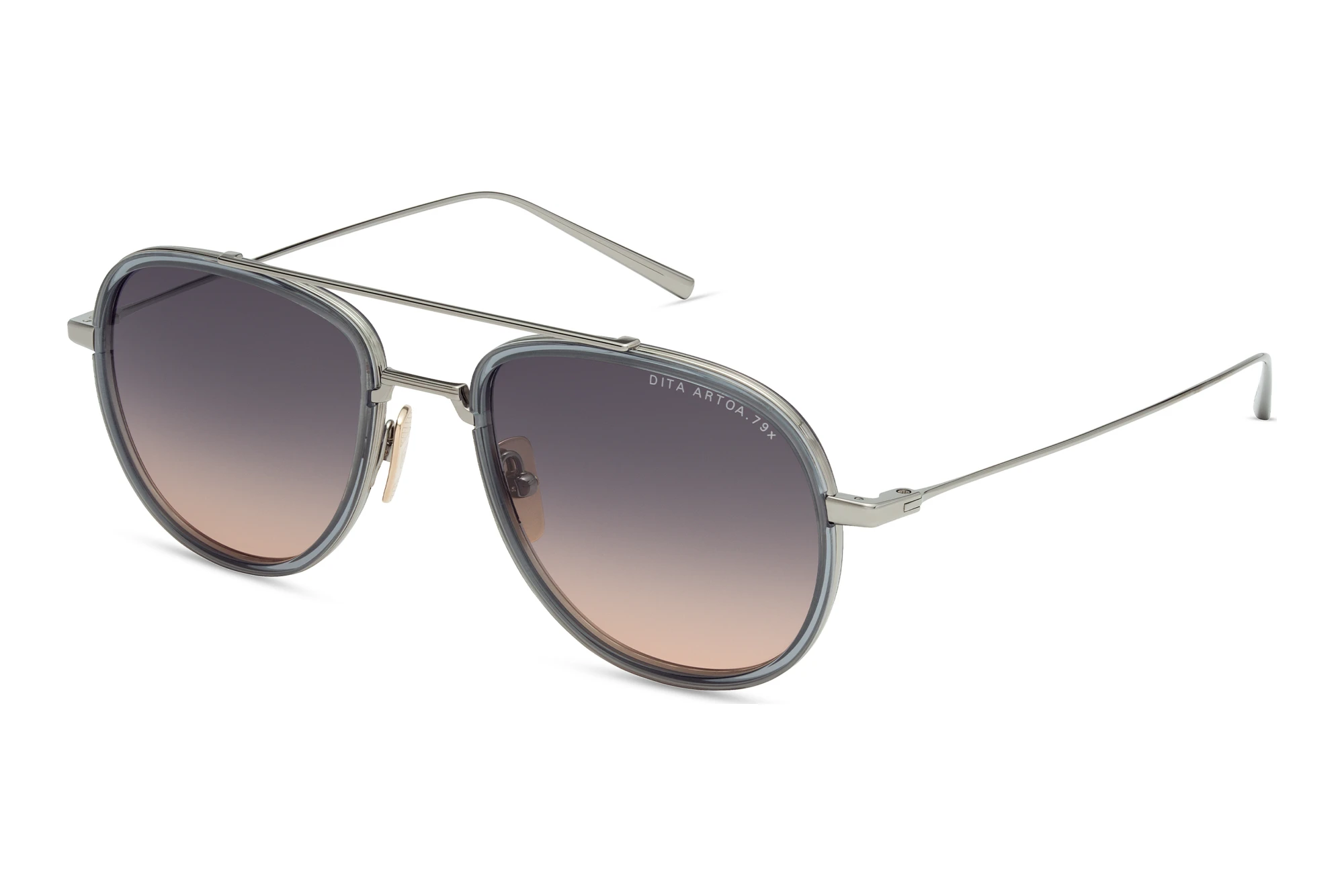 DITA DTS-473 02A GREY TO PEACH GRADIENTBLACK PALLADIUM - MORNING FOG DITA DTS-473 02A GREY TO PEACH GRADIENTBLACK PALLADIUM - MORNING FOG