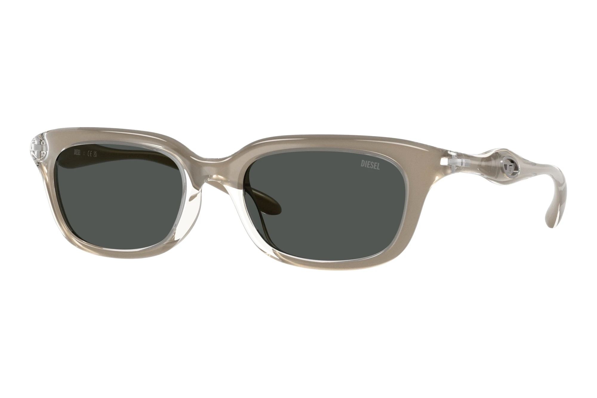Diesel DL3013U 203587 Dark GreyCrystal/Green Diesel DL3013U 203587 Dark GreyCrystal/Green