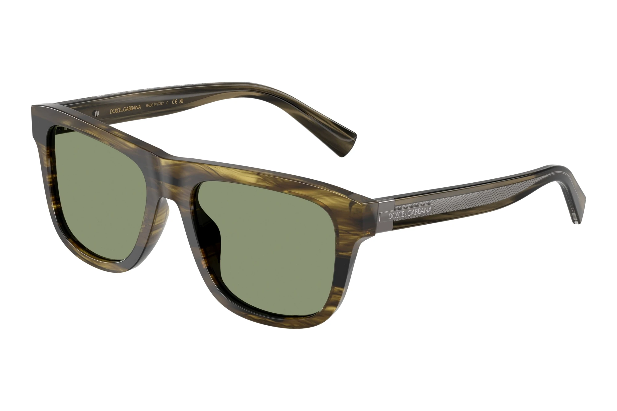 Dolce & Gabbana DG4545 306682 GreenStriped Green Dolce & Gabbana DG4545 306682 GreenStriped Green