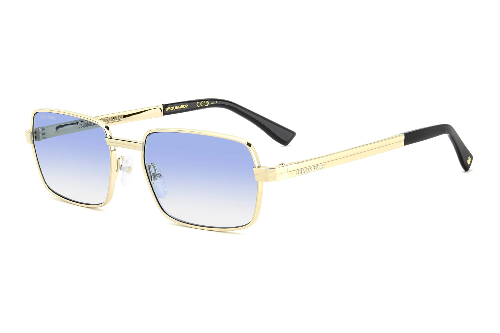 Dsquared2 D2 0192/S J5G/ST AZURE SHADEDGOLD Dsquared2 D2 0192/S J5G/ST AZURE SHADEDGOLD