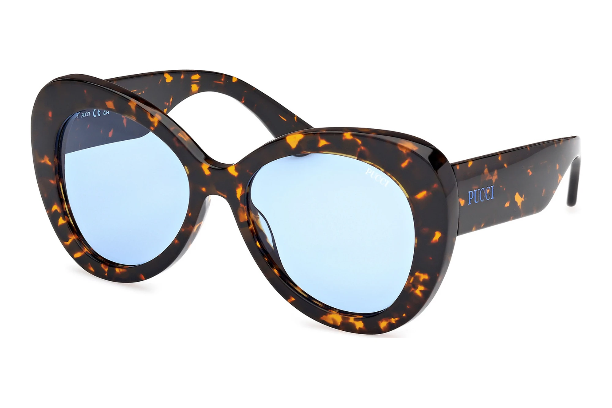 Emilio Pucci EP0232 52V blauDunkel Havanna Emilio Pucci EP0232 52V blauDunkel Havanna