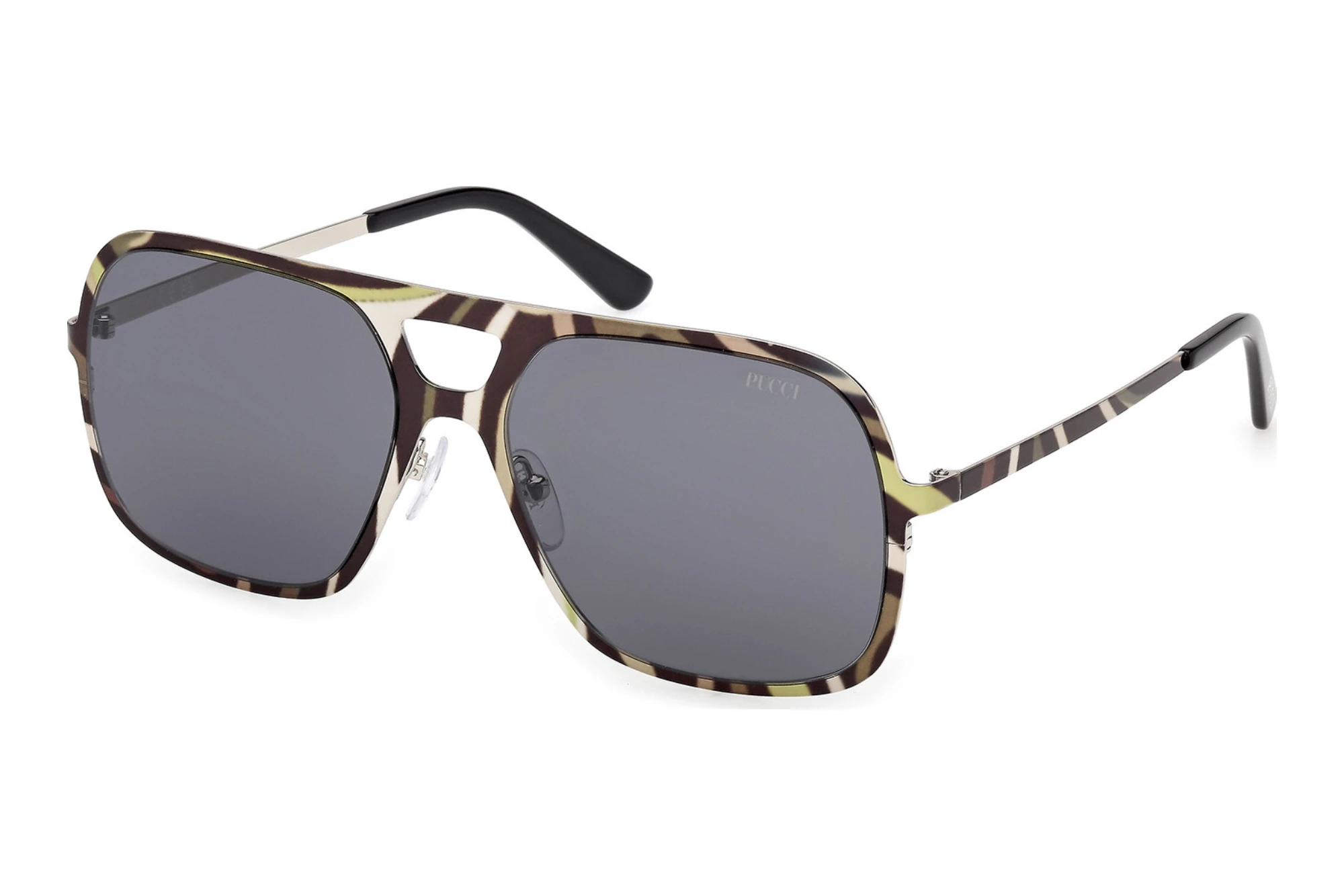 Emilio Pucci EP0238 20A grauAnimalier/Muster Emilio Pucci EP0238 20A grauAnimalier/Muster
