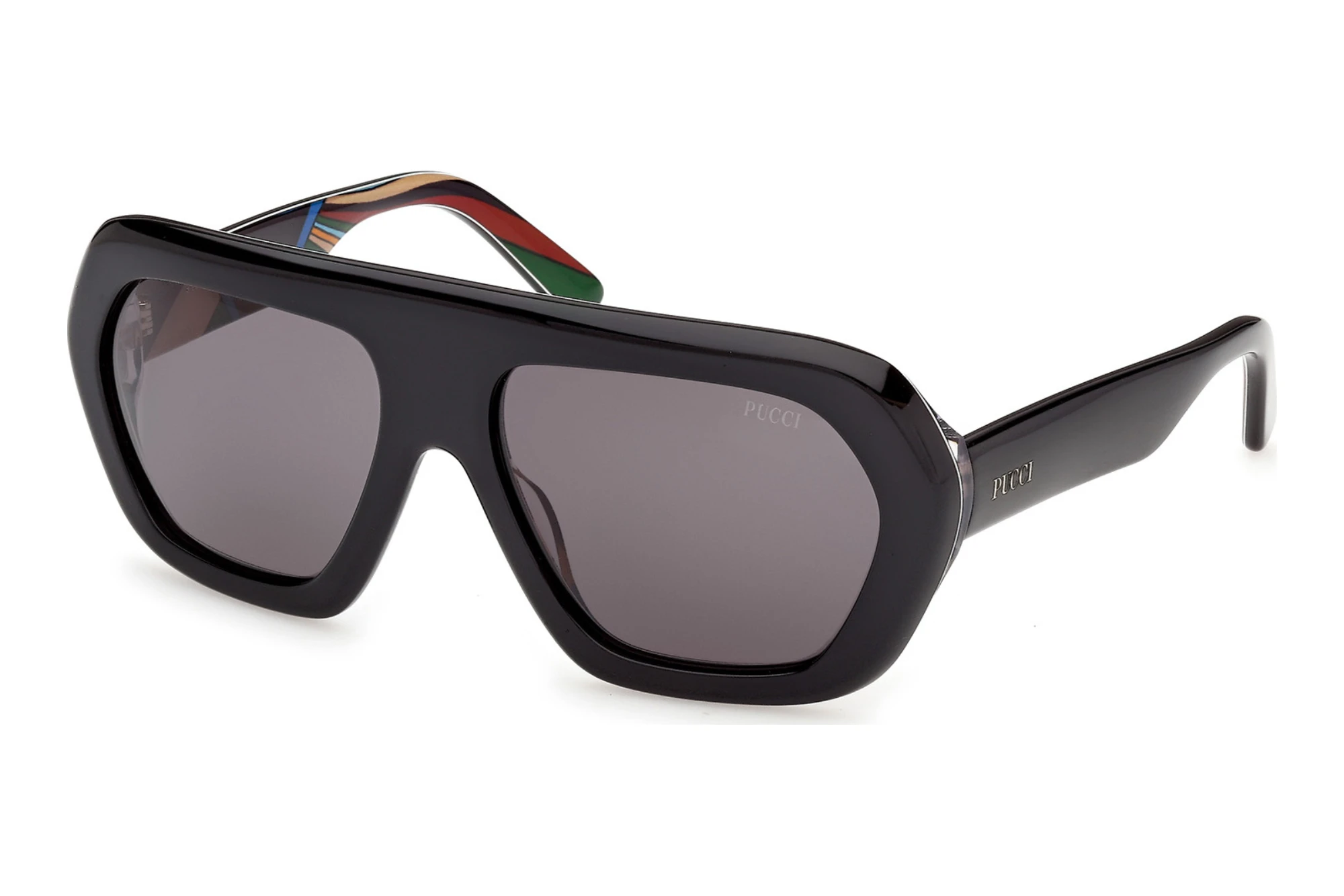 Emilio Pucci EP0252 05A grauSchwarz/Muster Emilio Pucci EP0252 05A grauSchwarz/Muster