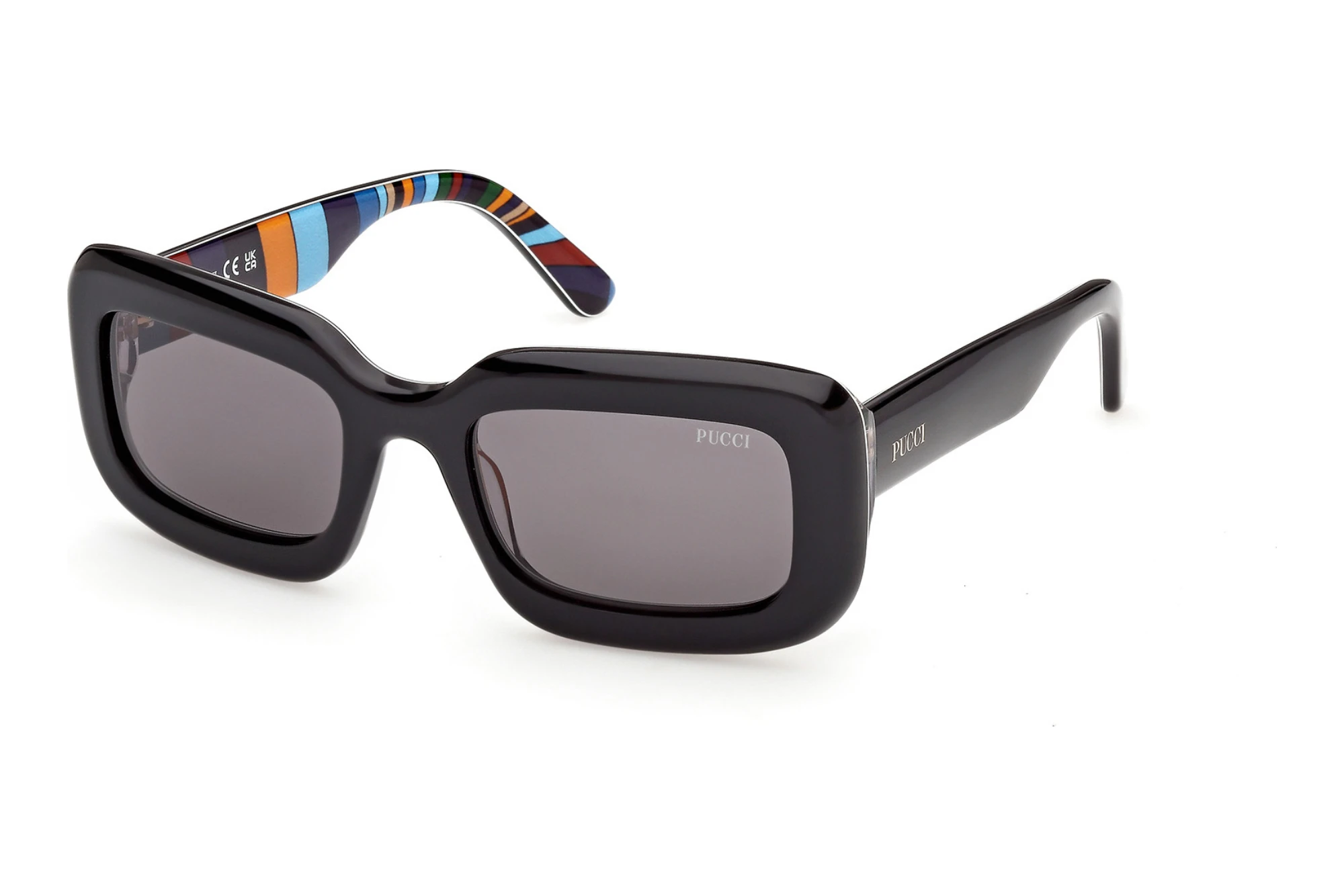 Emilio Pucci EP0253 05A grauSchwarz/Muster Emilio Pucci EP0253 05A grauSchwarz/Muster