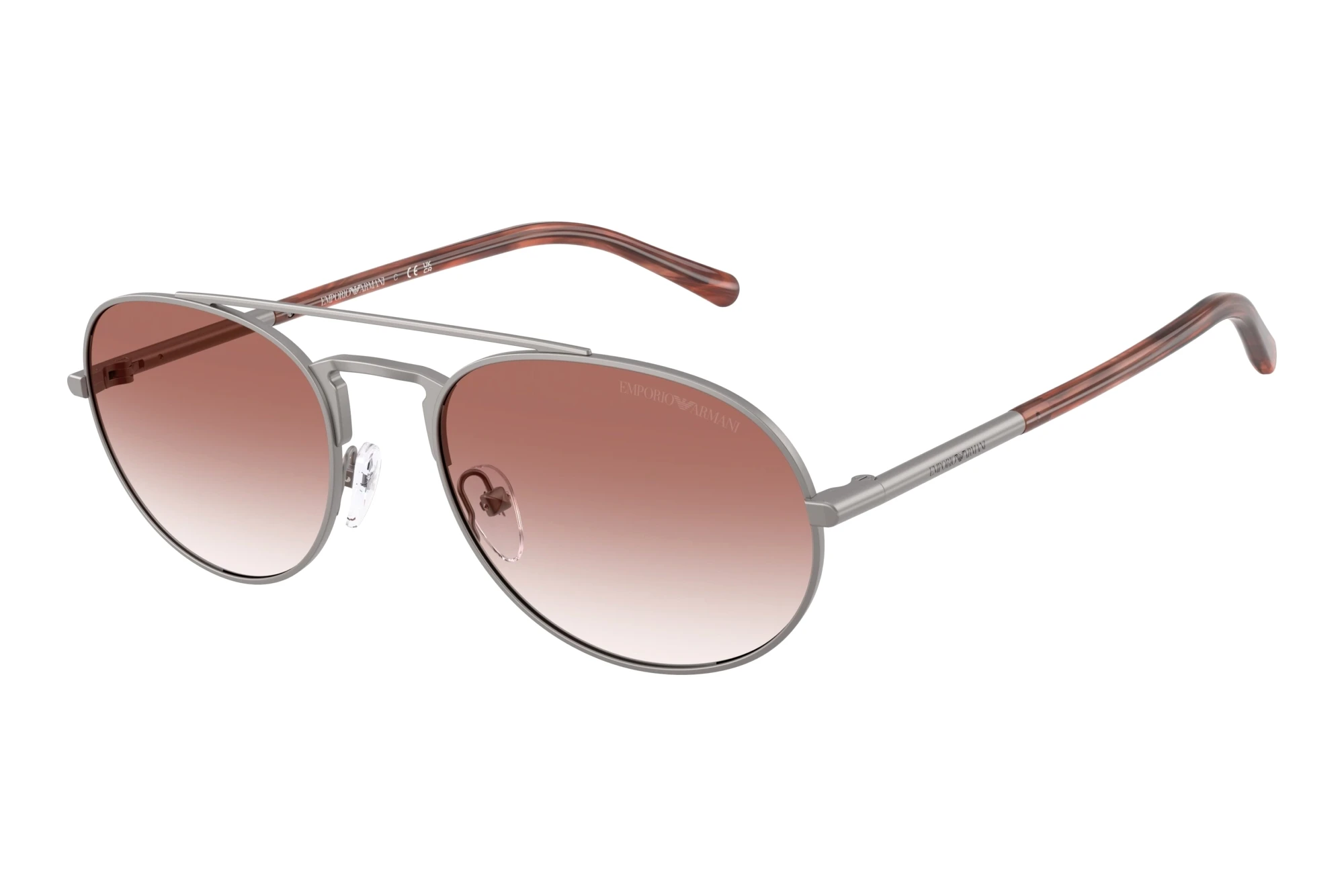 Emporio Armani EA2171 30038D Clear Gradient PinkMatte Gunmetal Emporio Armani EA2171 30038D Clear Gradient PinkMatte Gunmetal