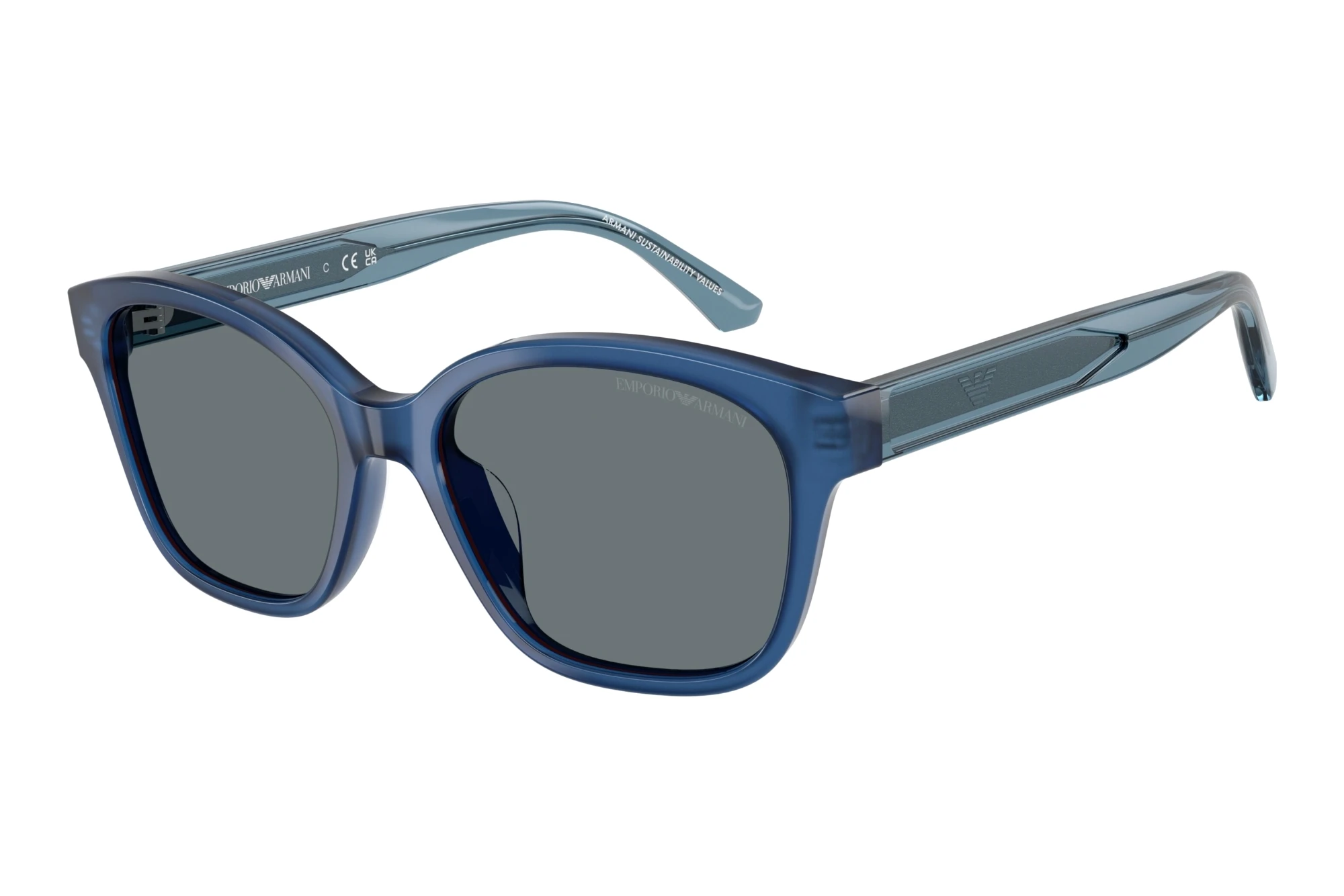Emporio Armani EK4009U 639080 Dark BlueShiny Opal Blue Emporio Armani EK4009U 639080 Dark BlueShiny Opal Blue
