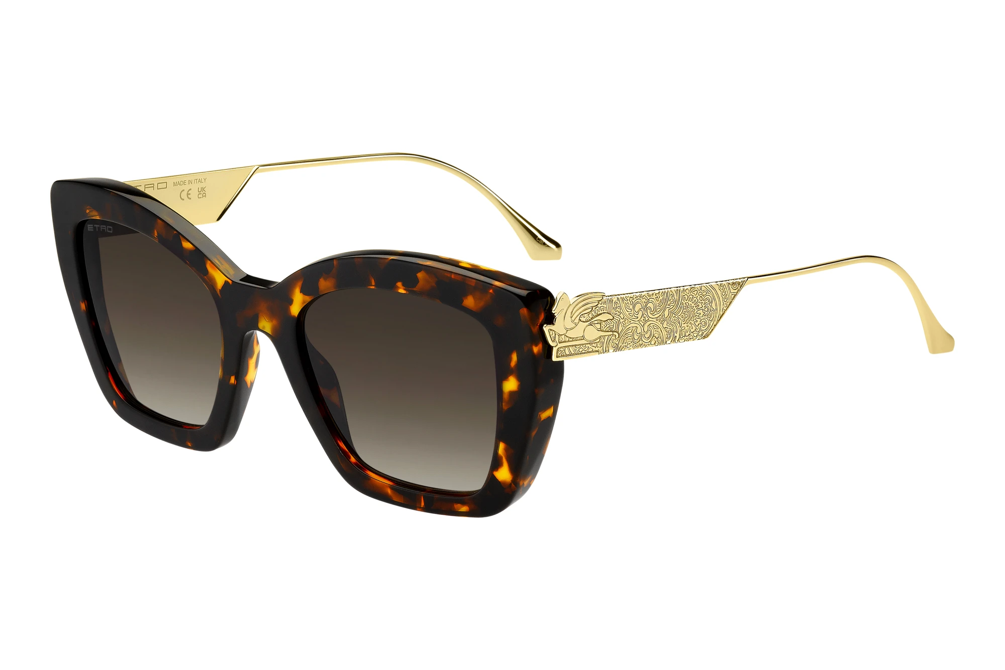 Etro ETRO 0039/G/S 086/HA BROWN SHADEDHAVANA Etro ETRO 0039/G/S 086/HA BROWN SHADEDHAVANA