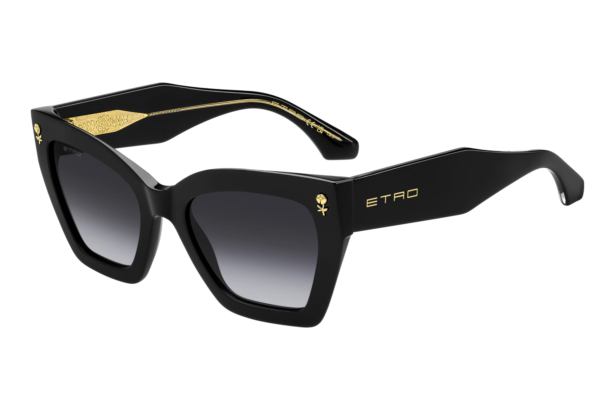 Etro ETRO 0090/S 807/9O DARK GREY SHADEDBLACK Etro ETRO 0090/S 807/9O DARK GREY SHADEDBLACK