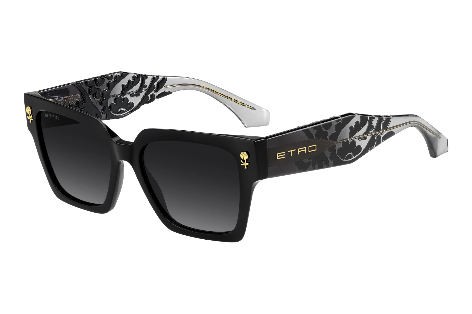 Etro ETRO 0128/S 807/9O DARK GREY SHADEDBLACK Etro ETRO 0128/S 807/9O DARK GREY SHADEDBLACK